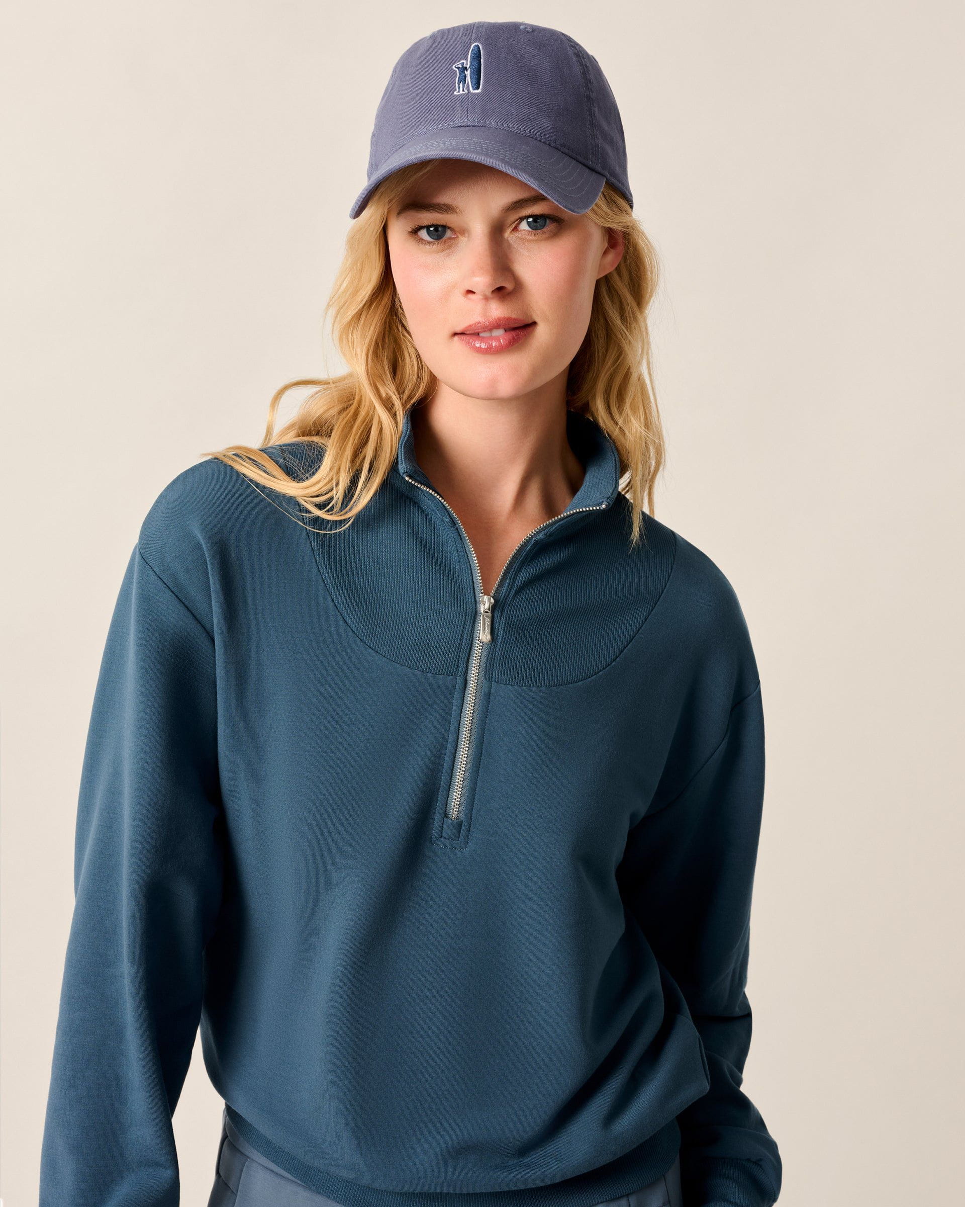 Naomi Rib Knit 1/4-Zip