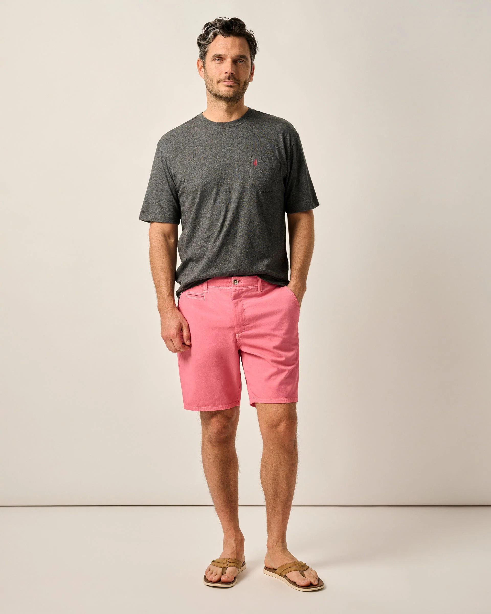 Nassau Cotton Blend Shorts