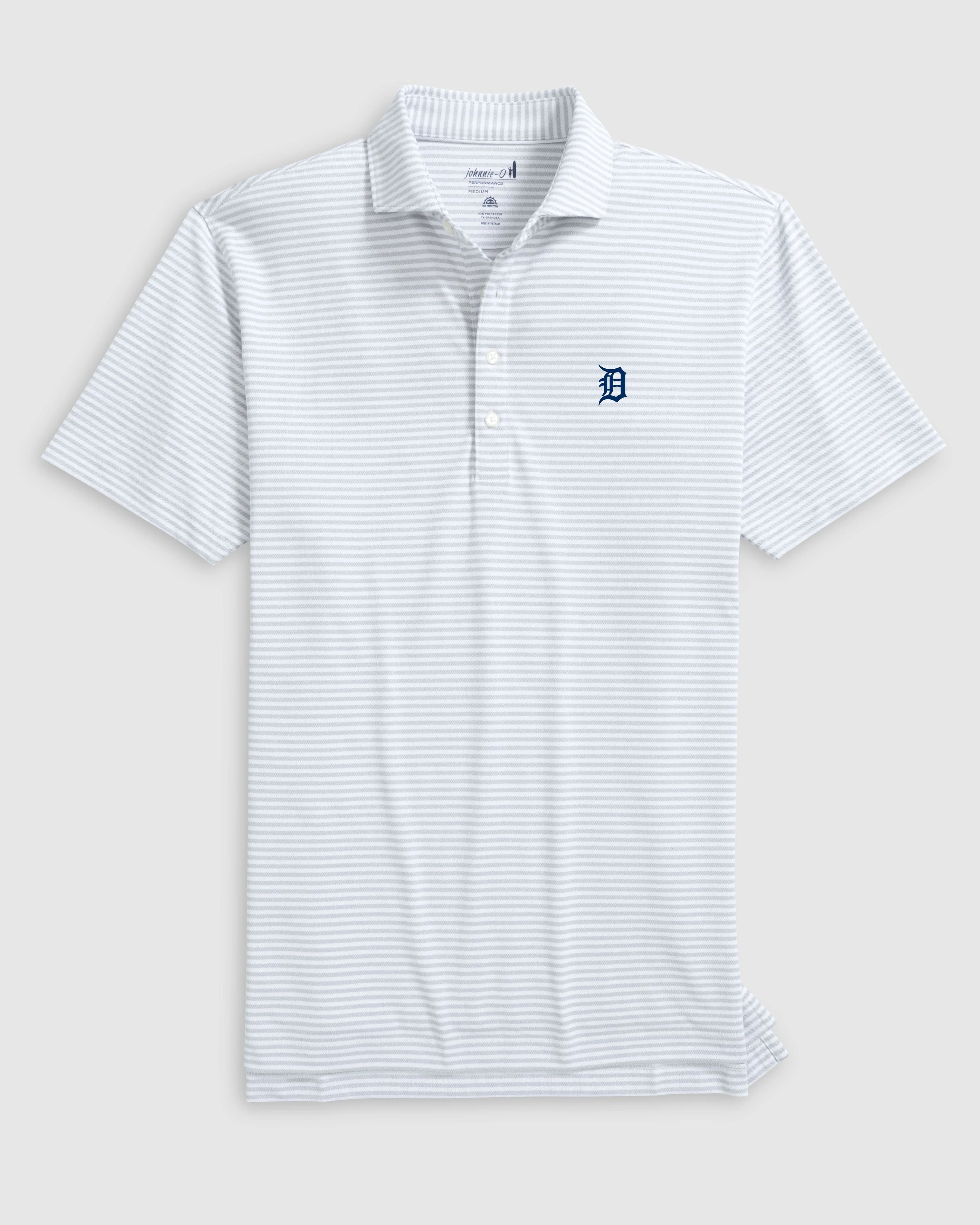 Detroit Tigers Stetsons Performance Mesh Polo