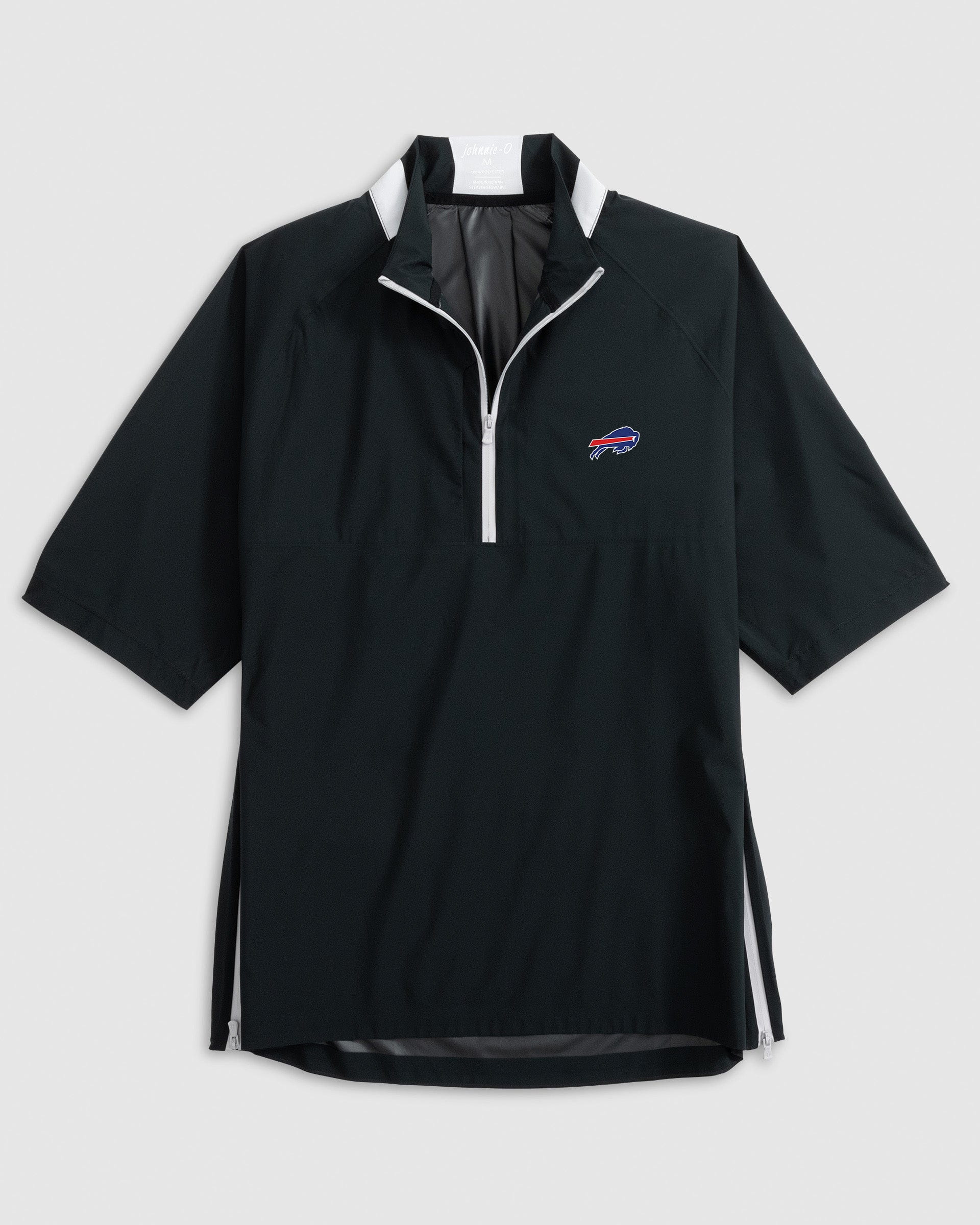 Buffalo Bills Stealth Stowable Short Sleeve Packable Rain Jacket