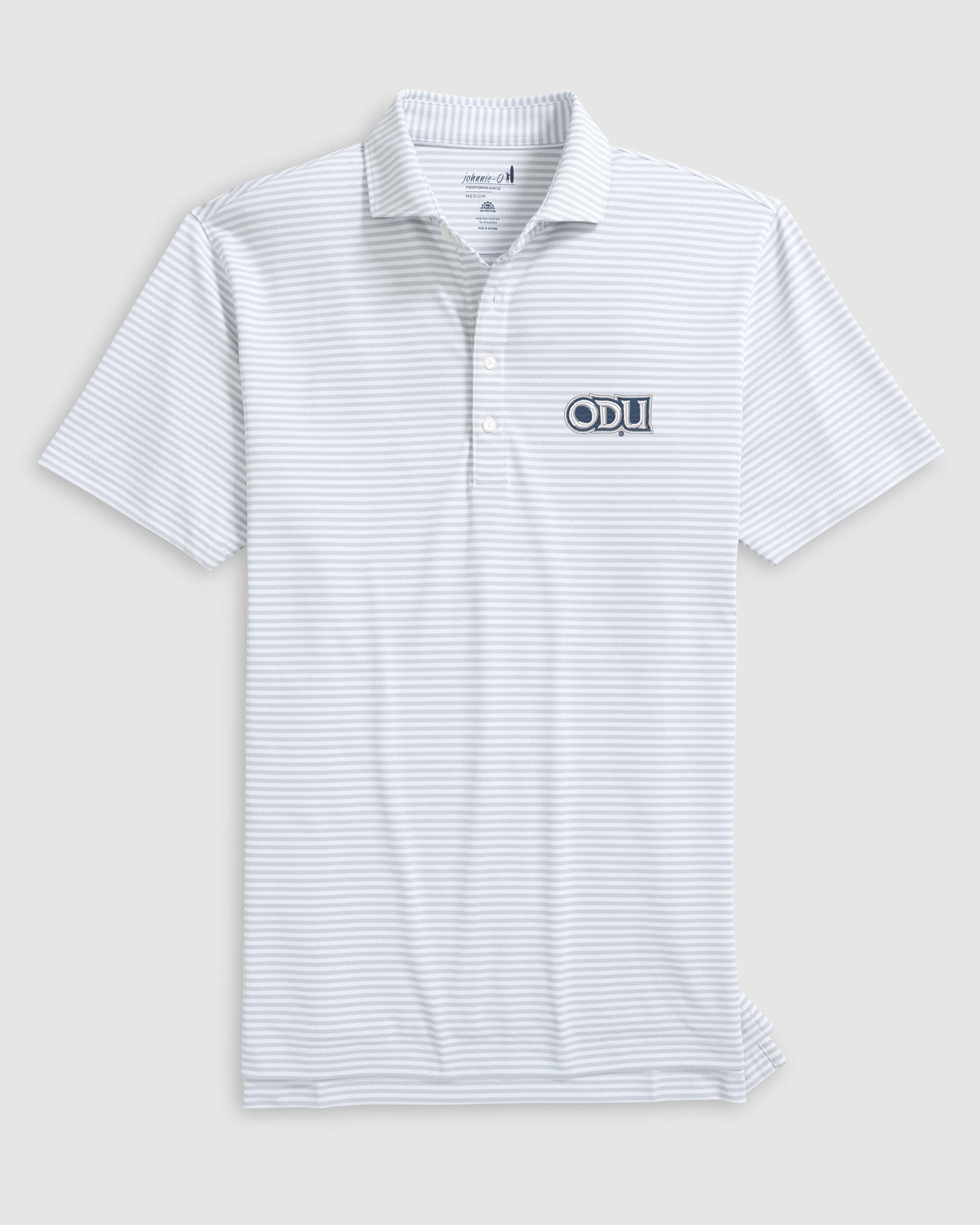Old Dominion Stetsons Striped Performance Mesh Polo