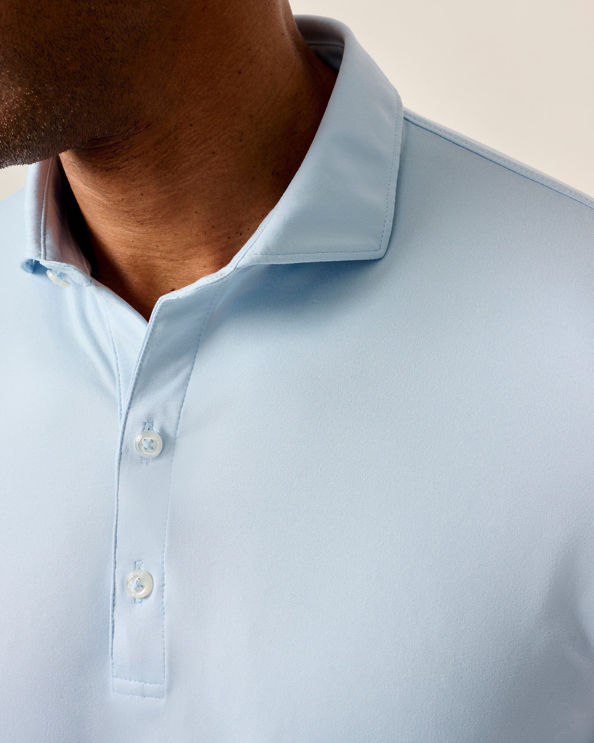 Featherweight Long Sleeve Performance Polo - Swing