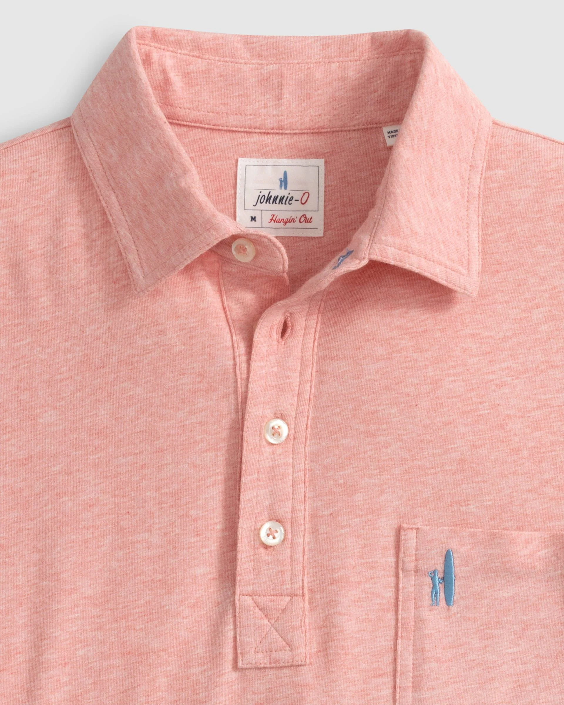 Original 4-Button Polo - Heathered 2.0