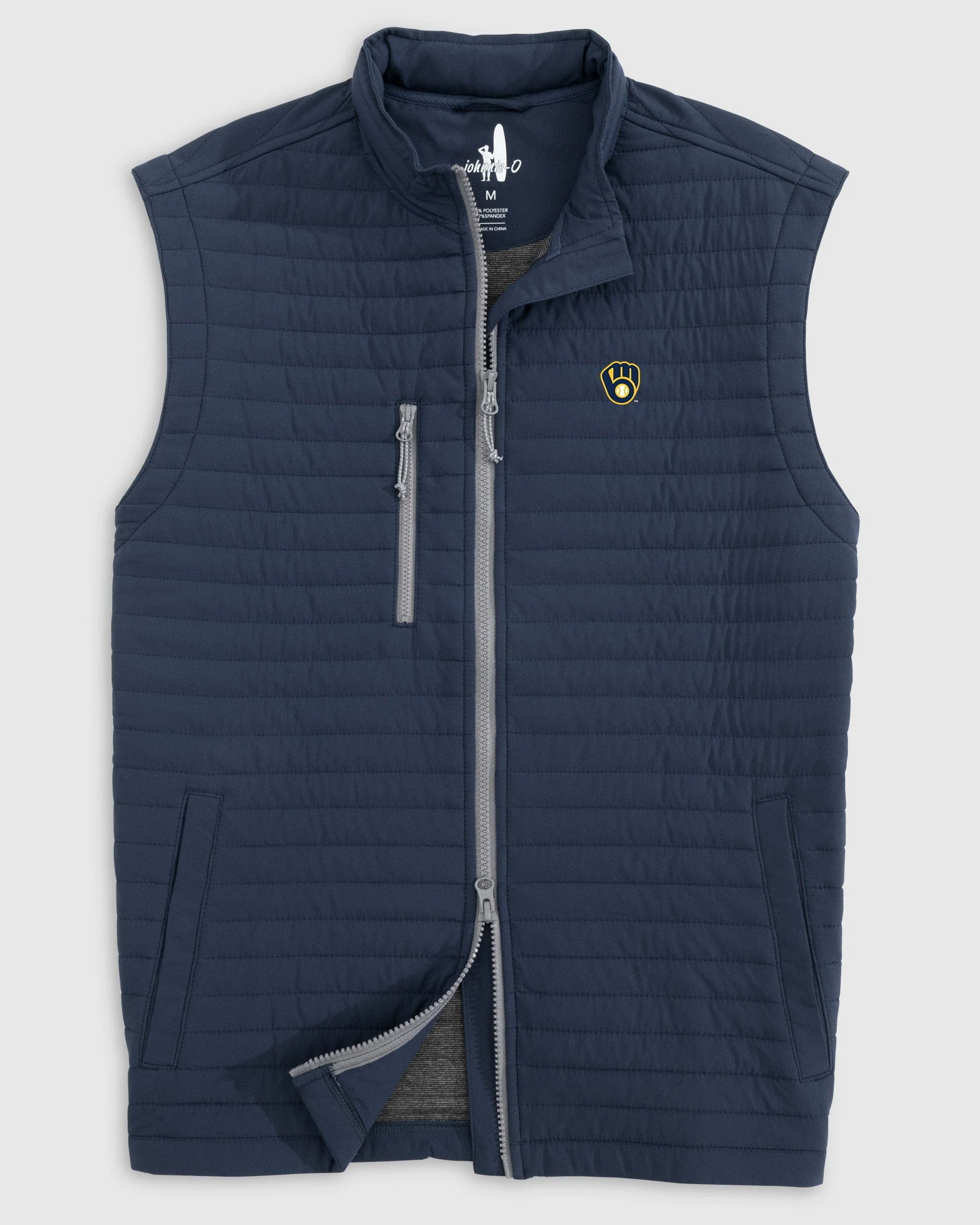 Milwaukee Brewers Crosswind Quilted Performance Vest