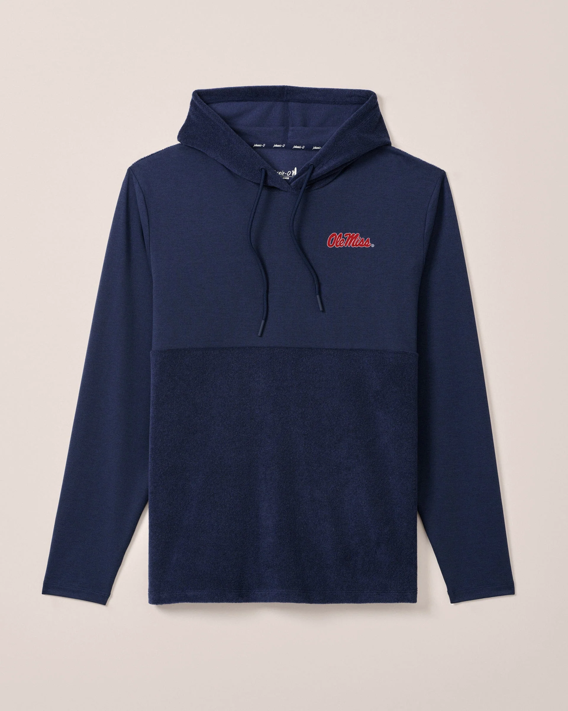 Ole Miss Haggard Mixed Media Hoodie