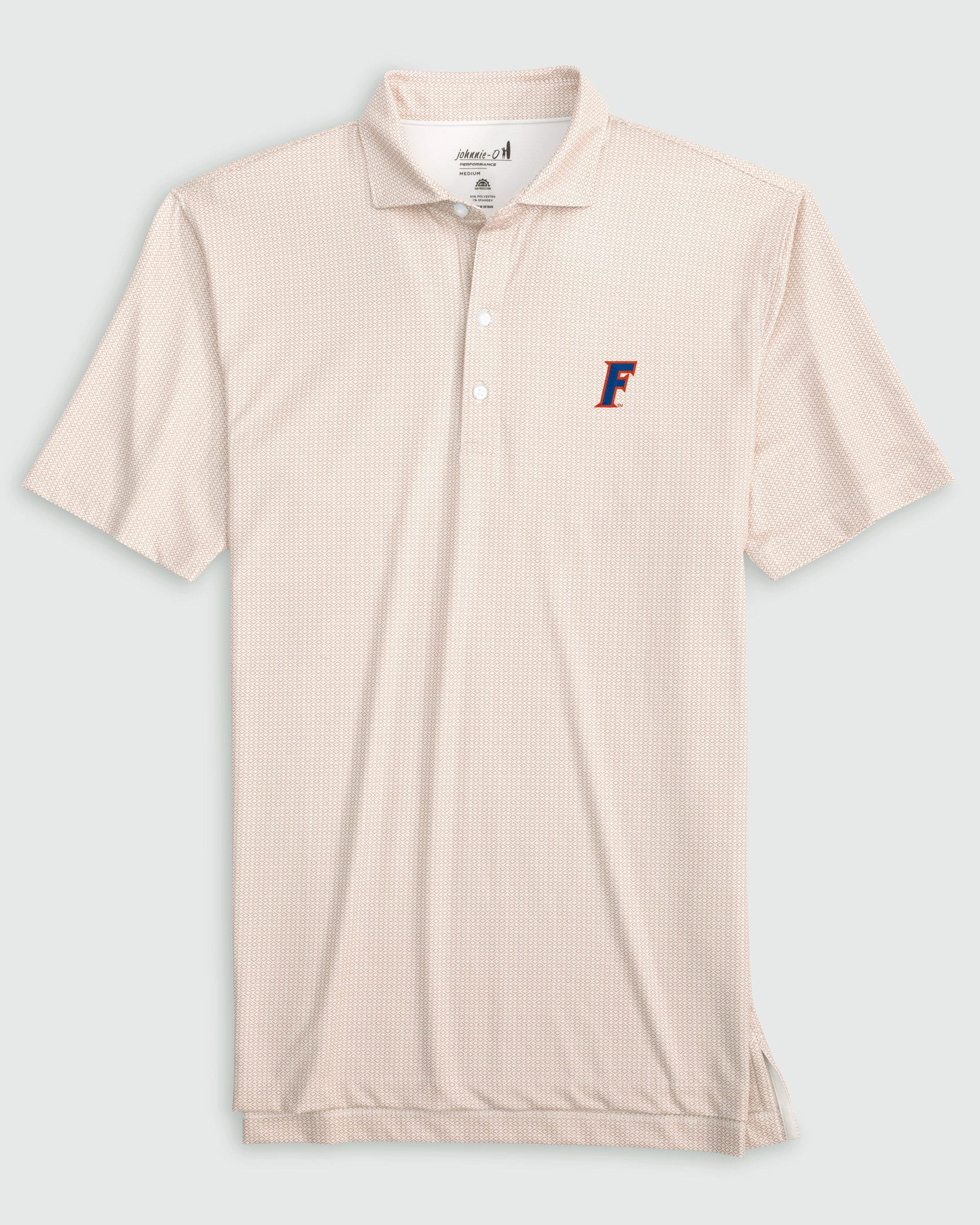 Florida Slade Performance Jersey Polo- F Logo