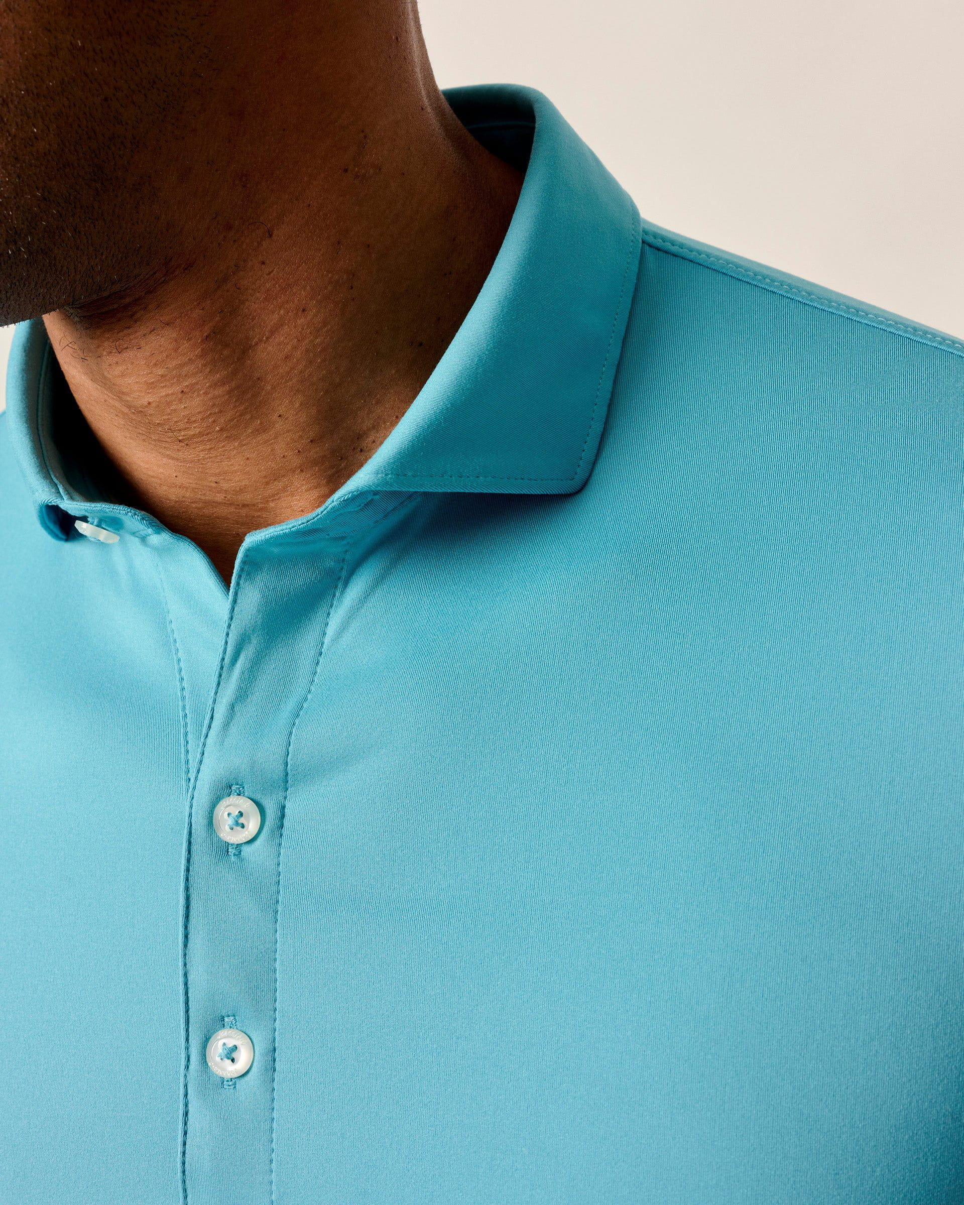 Featherweight Long Sleeve Performance Polo - Swing