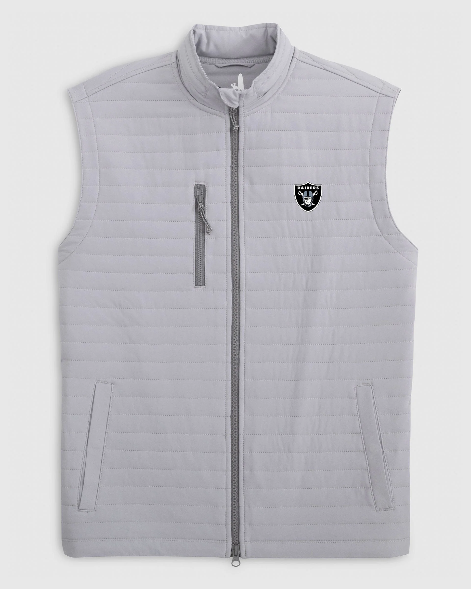 Las Vegas Raiders Crosswind Quilted Performance Vest