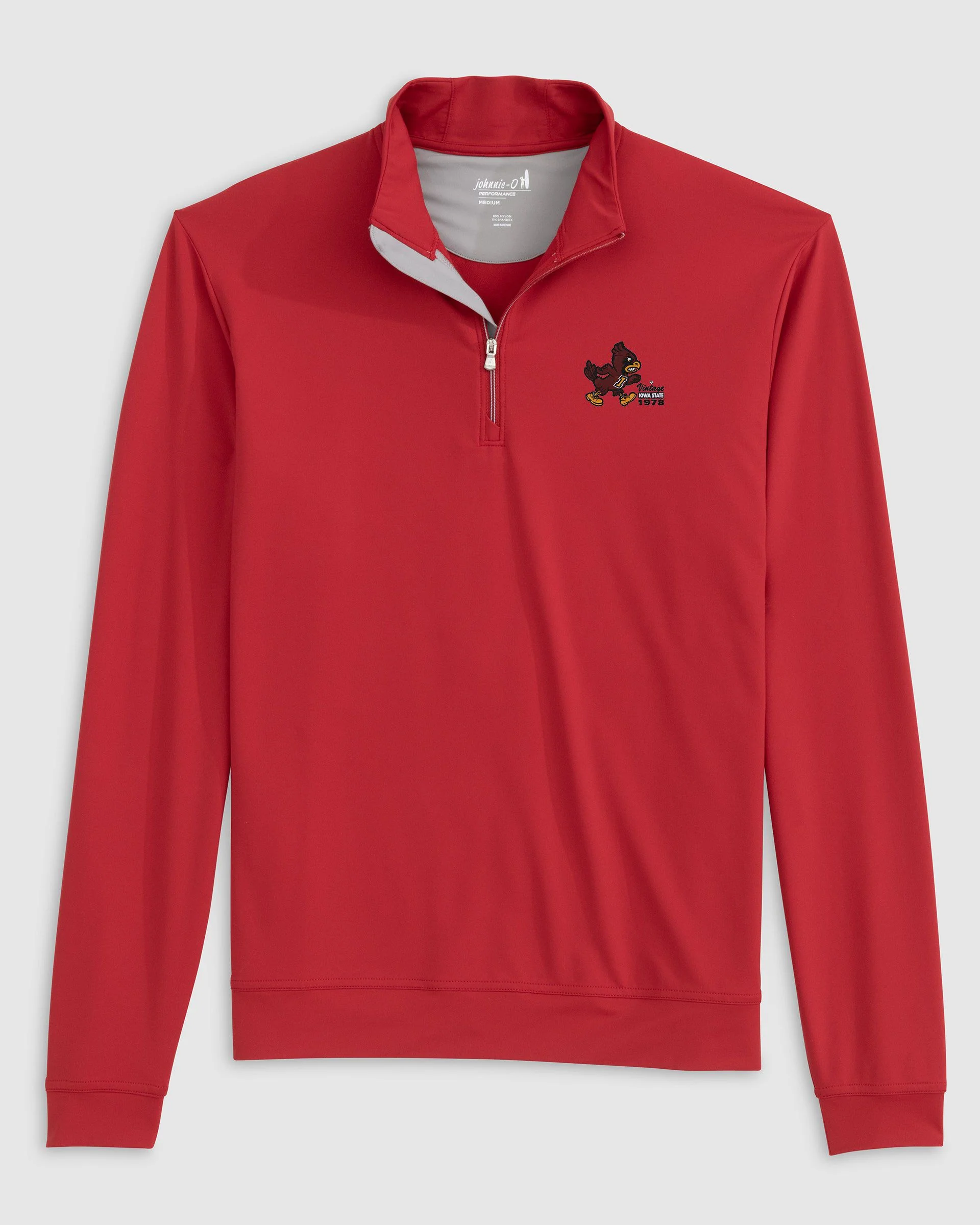 Iowa State Motion Performance 1/4 Zip - Vault Logo