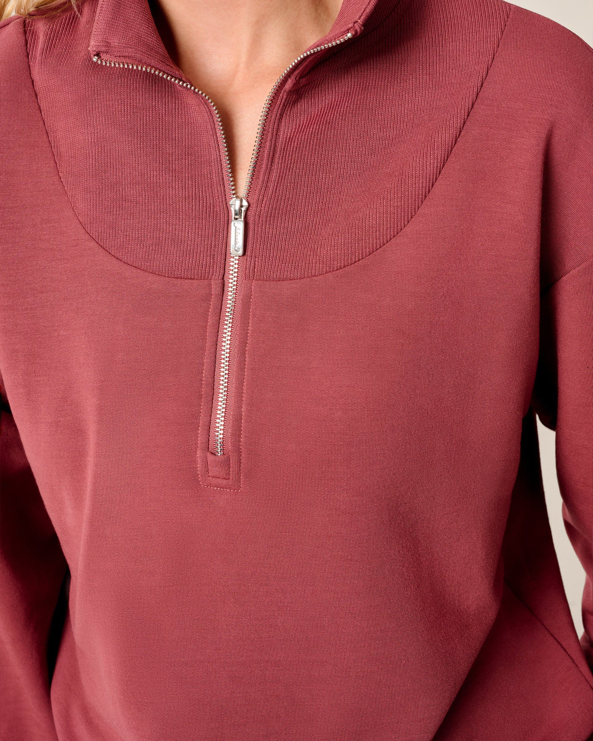 Naomi Rib Knit 1/4-Zip