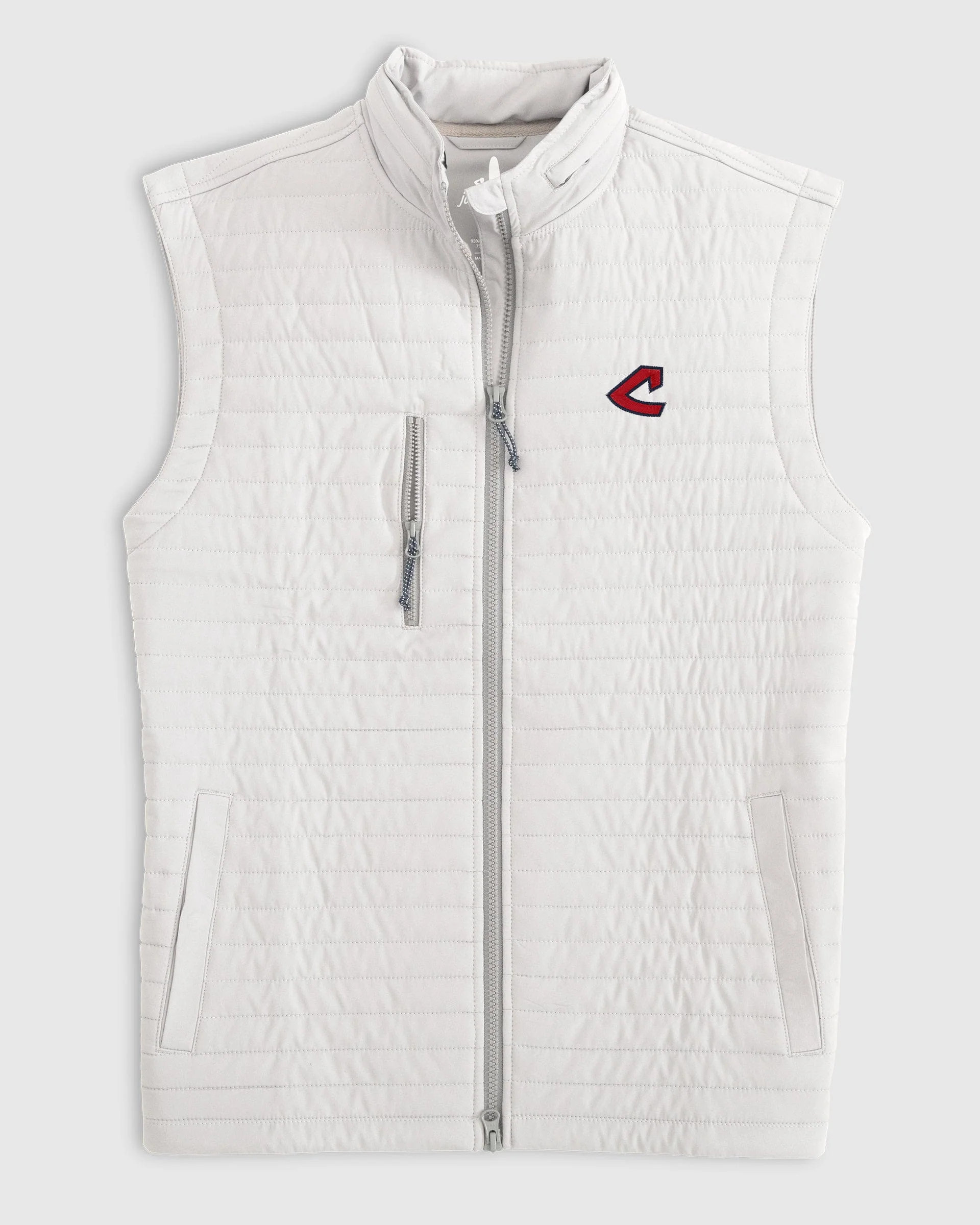 Cleveland Guardians Crosswind Quilted Performance Vest - Cooperstown Logo