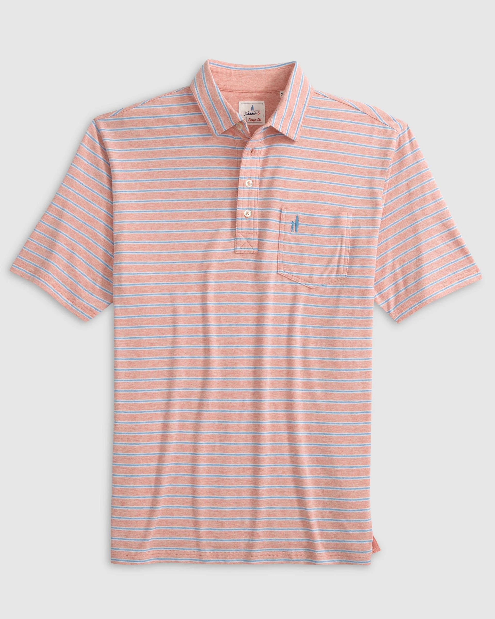 Original 4-Button Polo - Matthis Stripe