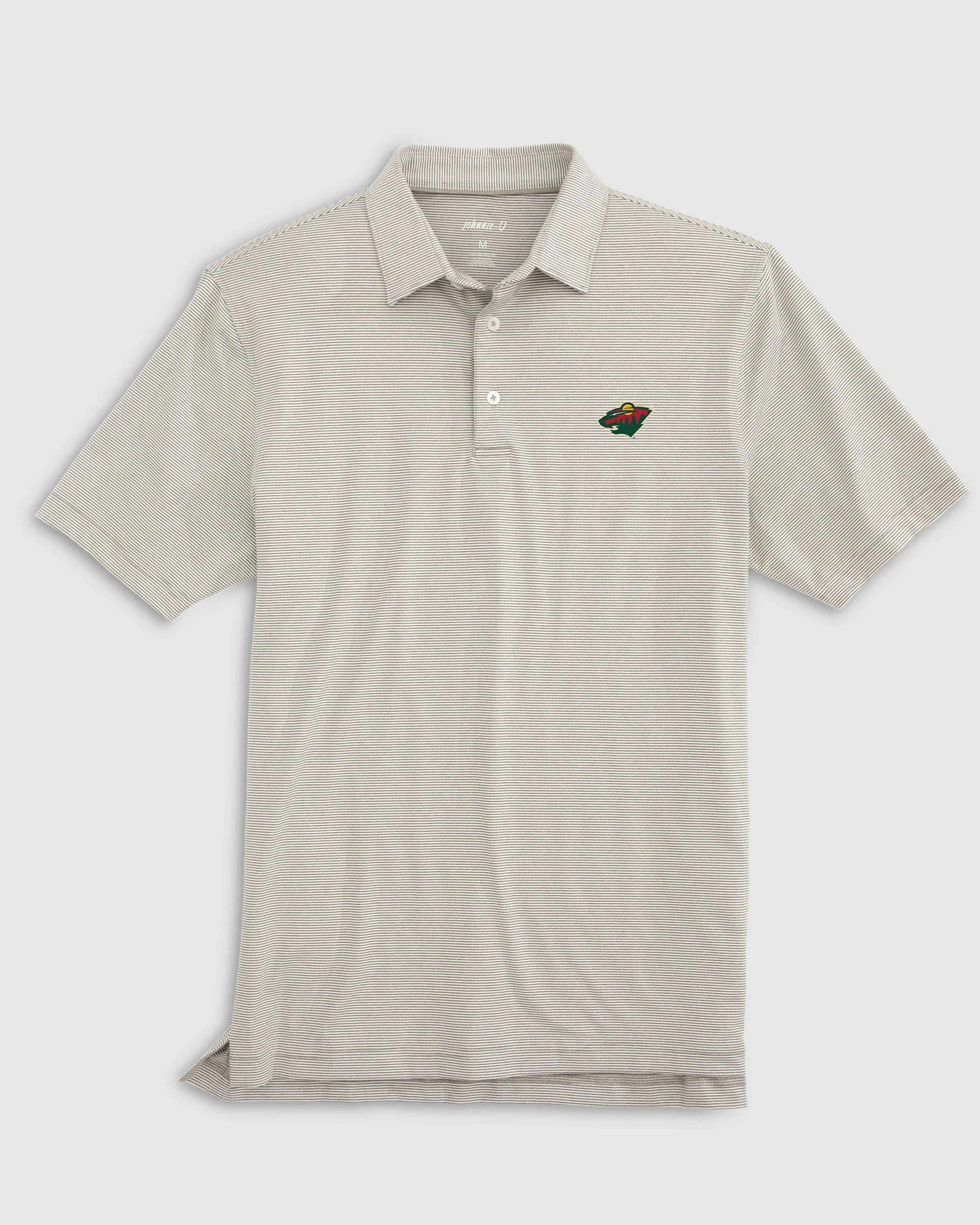 Minnesota Wild Lyndonn Striped Jersey Performance Polo