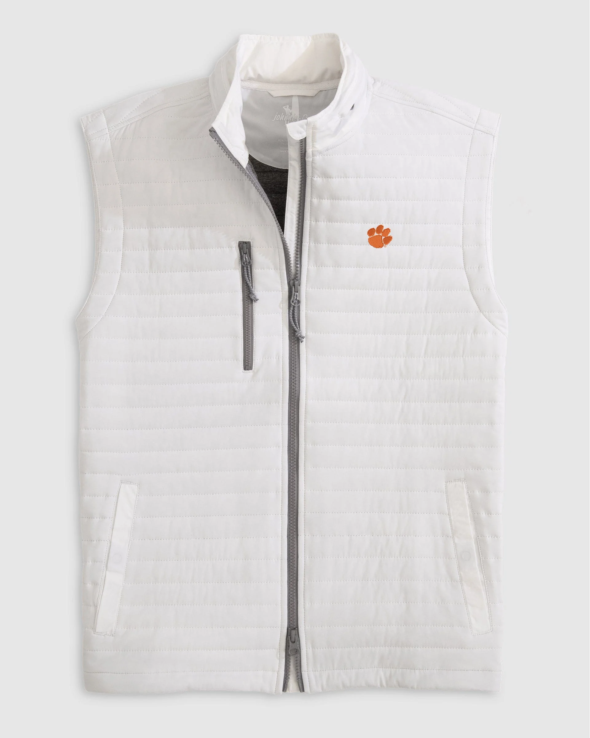 Clemson Crosswind Quilted Performance Vest