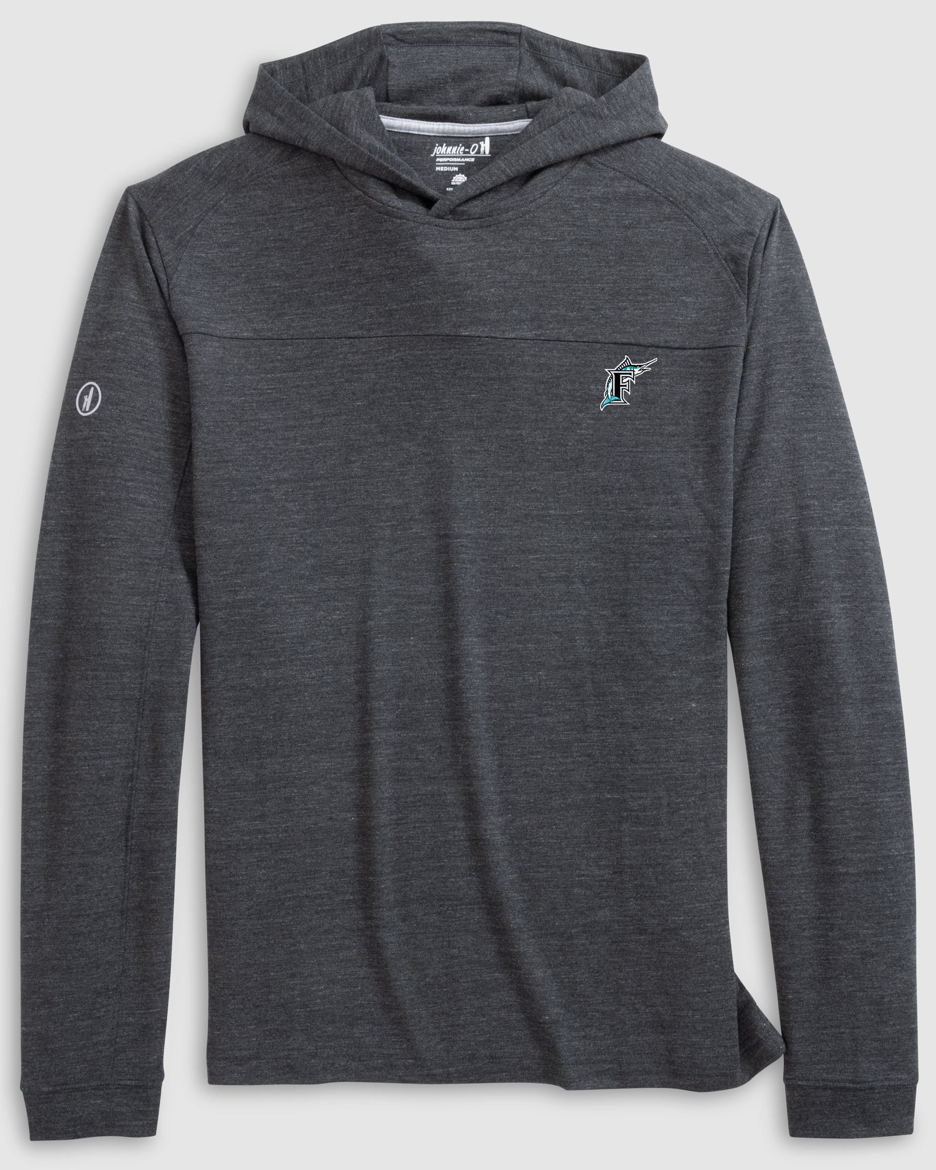 Miami Marlins Remmy Performance Hoodie - Cooperstown Logo