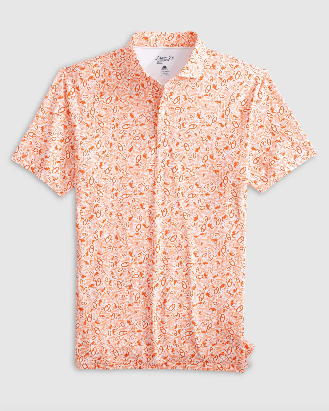 Baltimore Orioles Galvin Performance Jersey Printed Polo