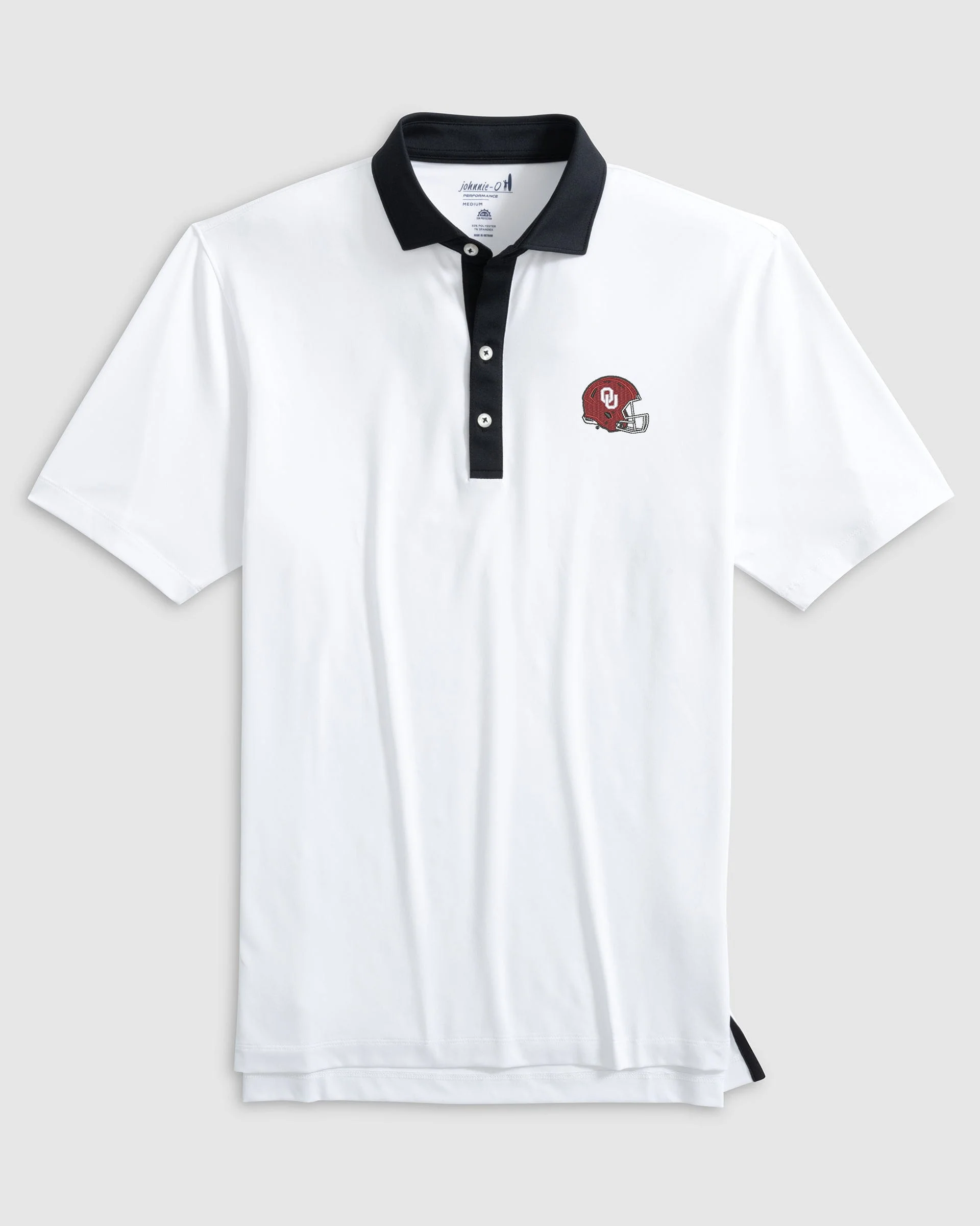 Oklahoma Ramos Performance Jersey Polo - Helmet Logo