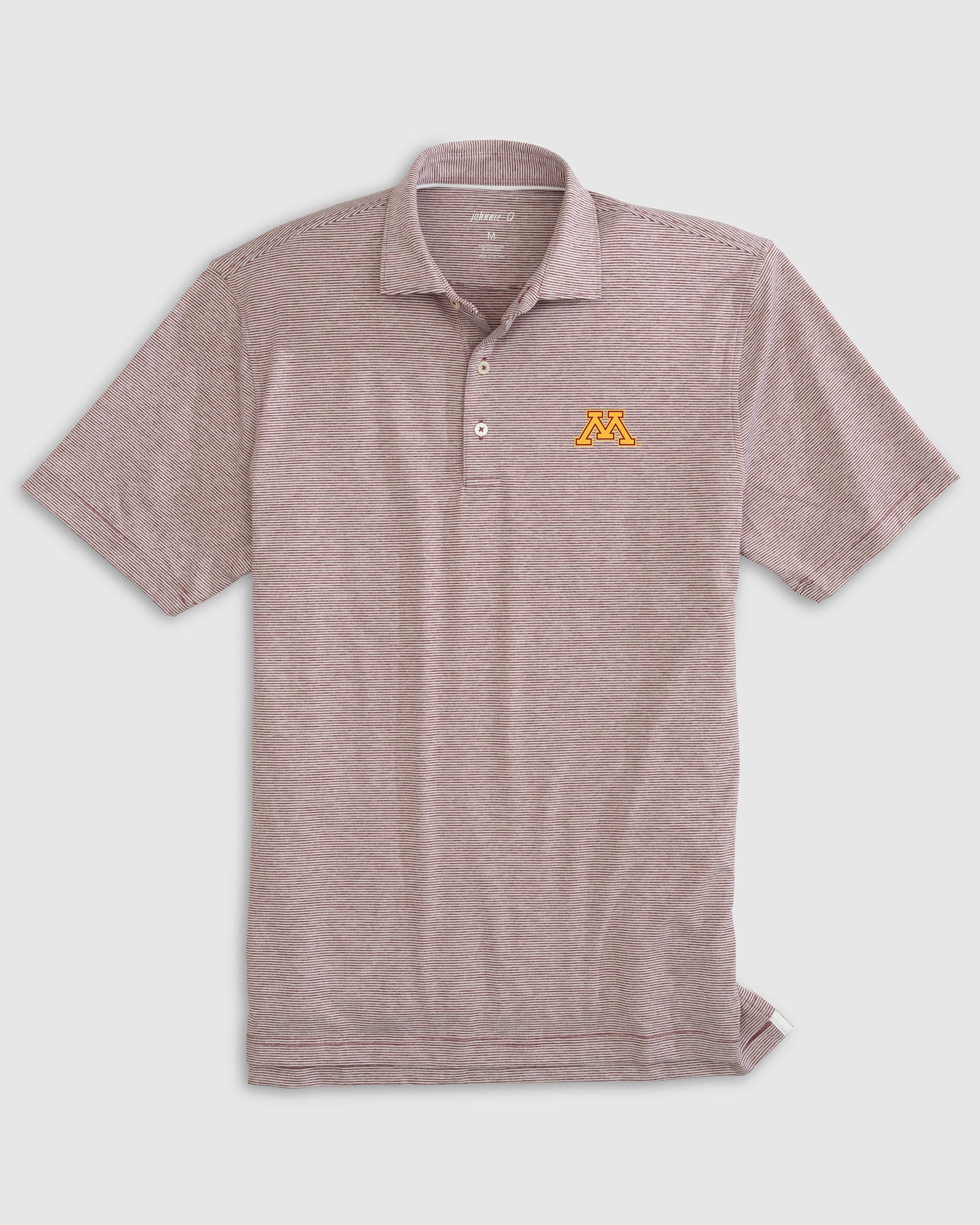 Minnesota Lyndonn Striped Jersey Performance Polo
