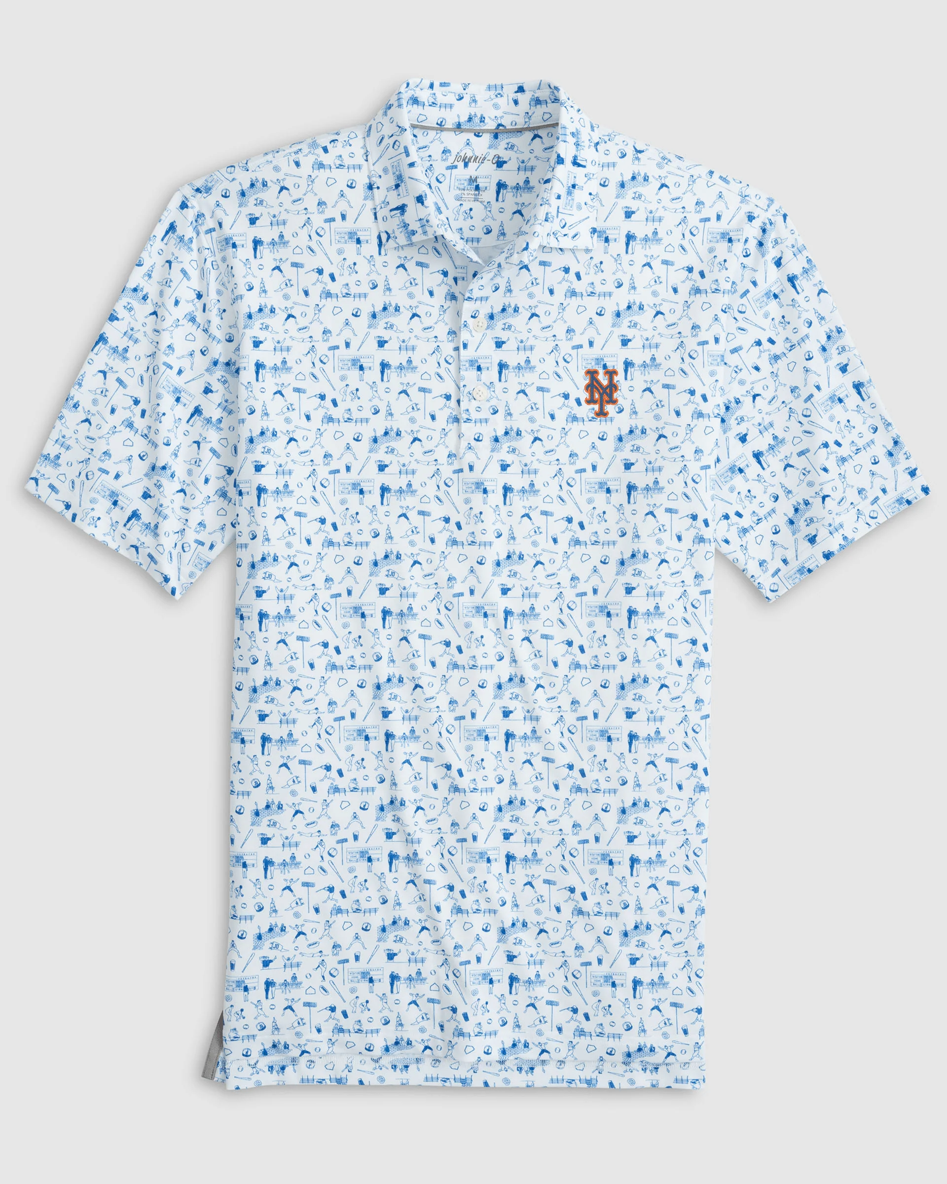 New York Mets Ballpark Jersey Performance Polo