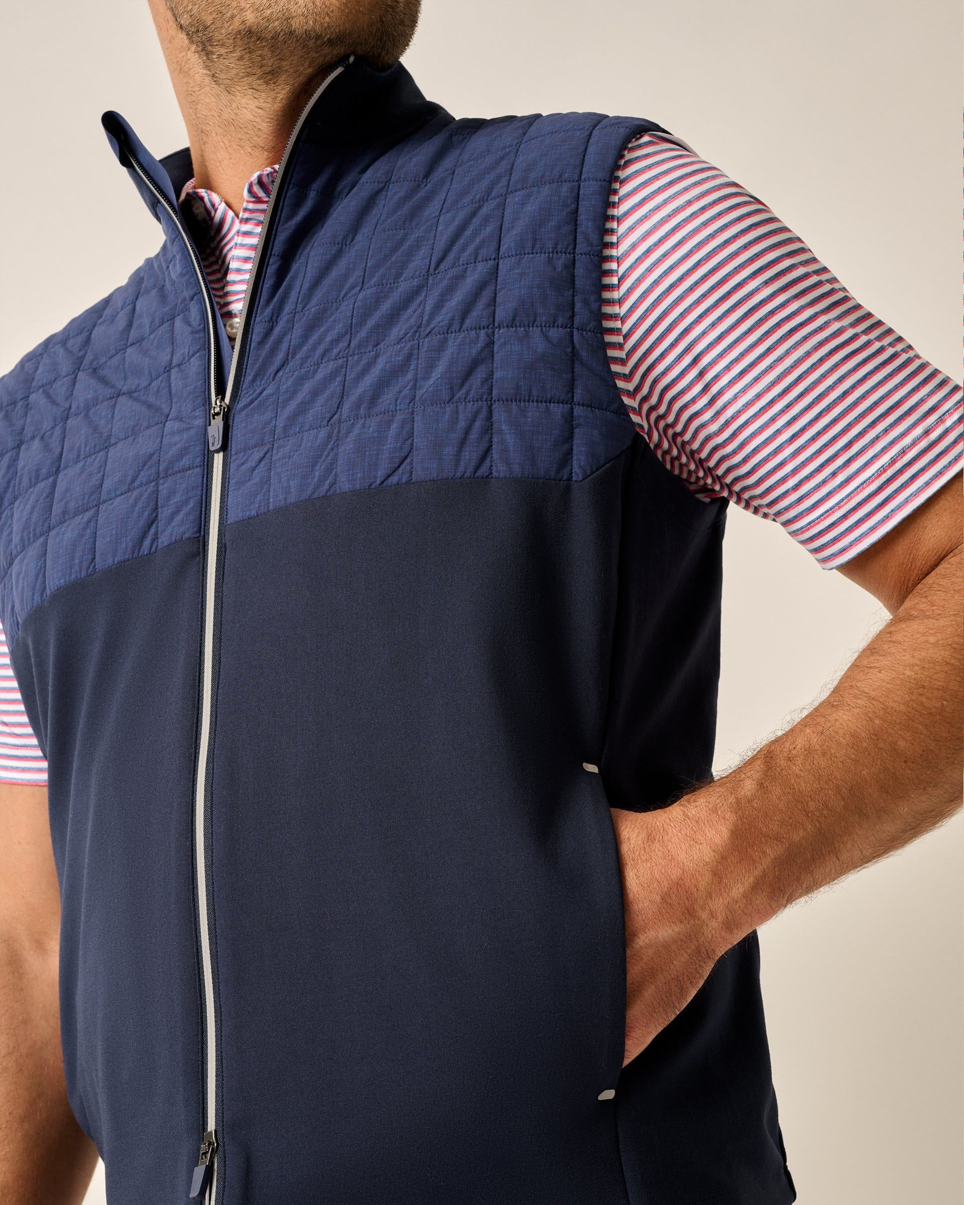 Filroy Mixed Media Performance Vest