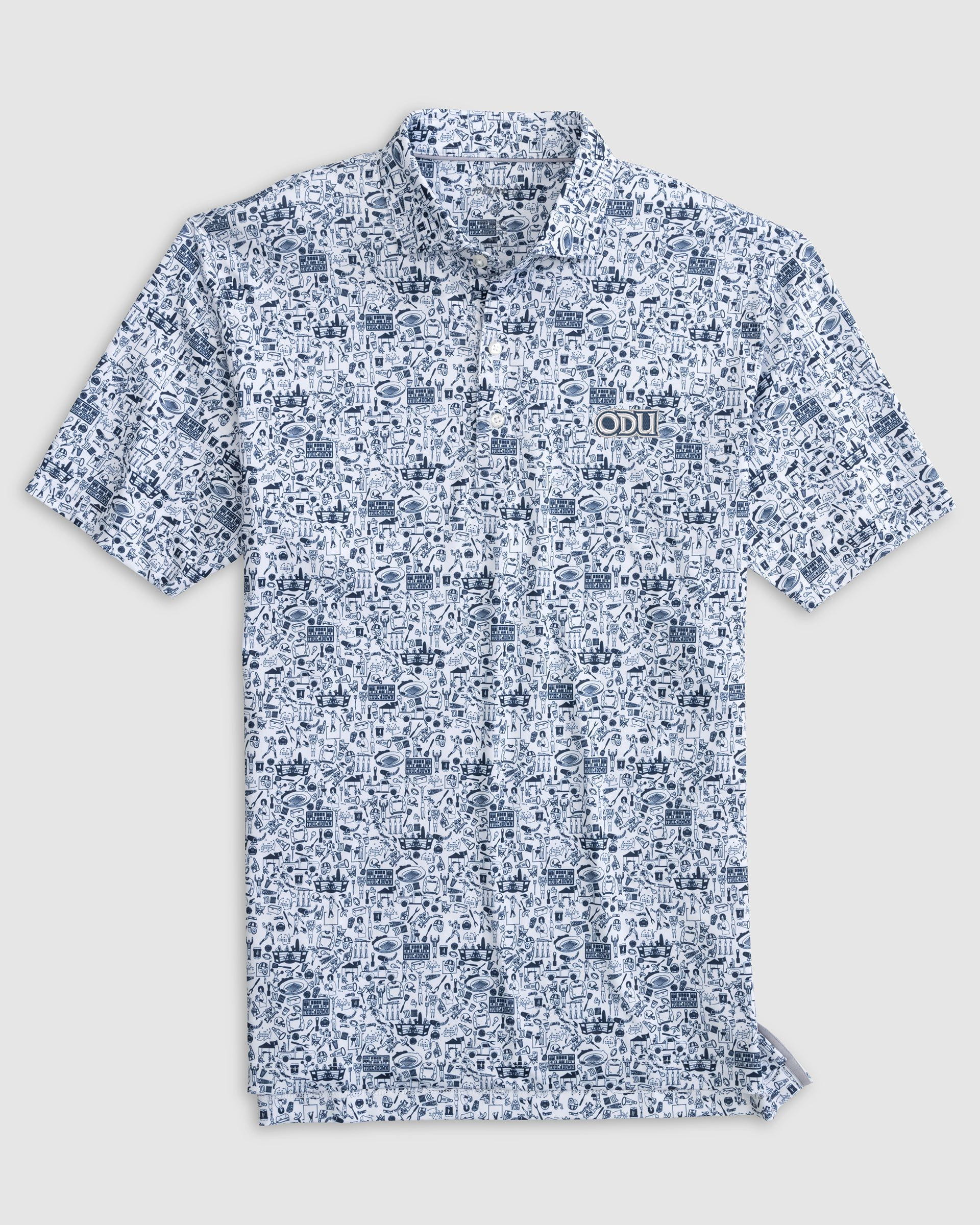 Old Dominion Tailgater 2.0 Printed Jersey Performance Polo