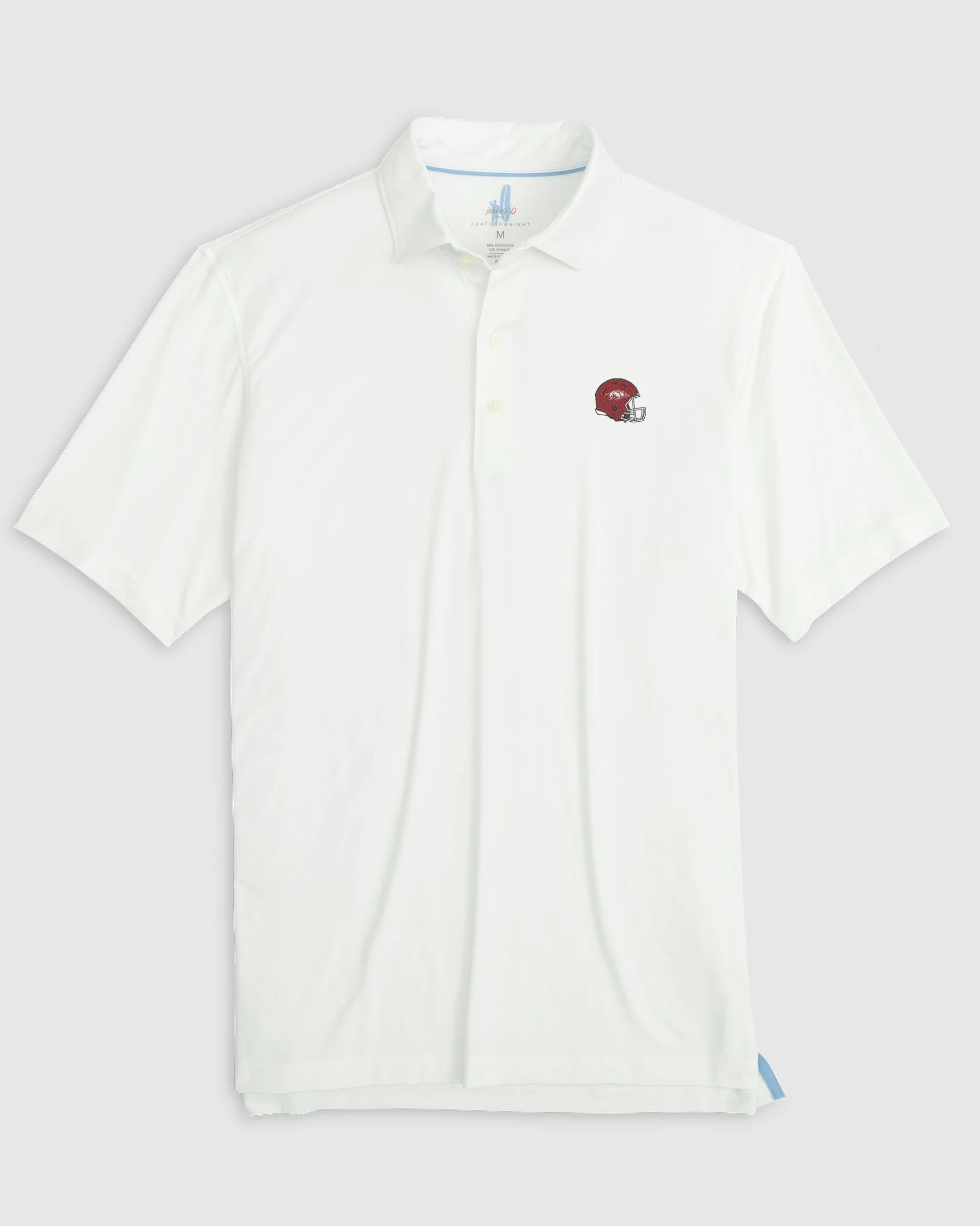 Arkansas Huronn Featherweight Performance Polo - Helmet Logo