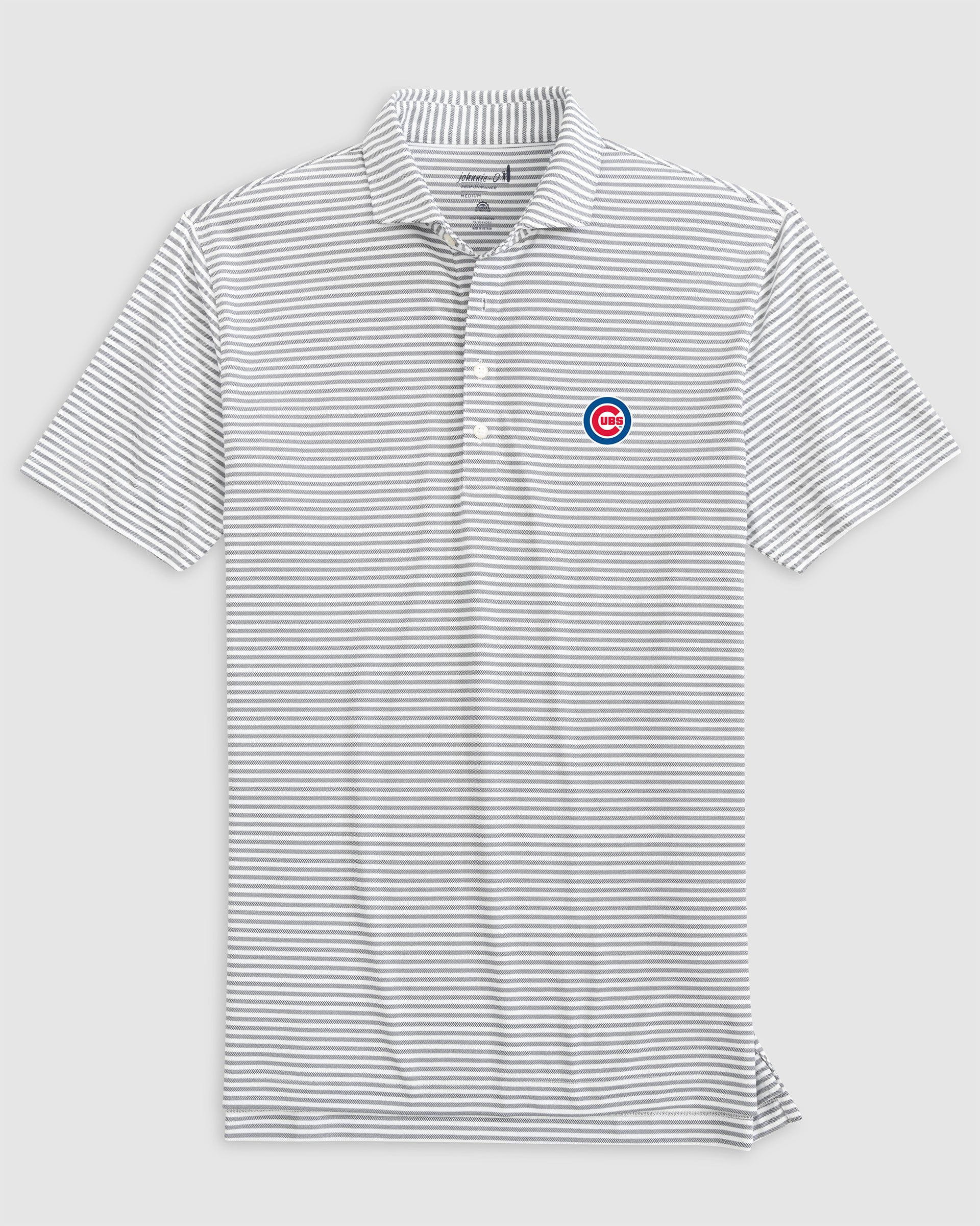 Chicago Cubs Stetsons Performance Mesh Polo