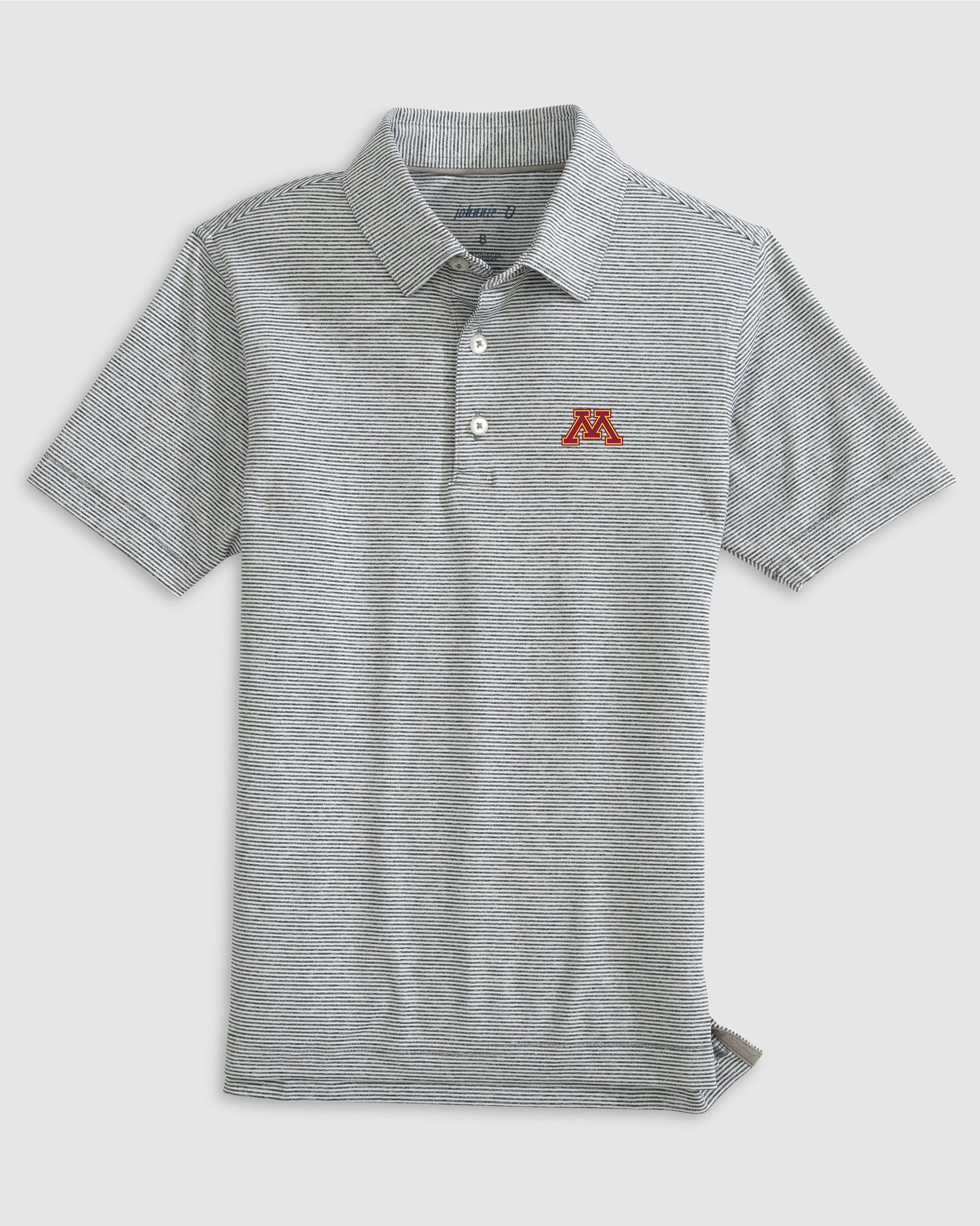 Minnesota Lyndonn Jr. Striped Jersey Performance Polo