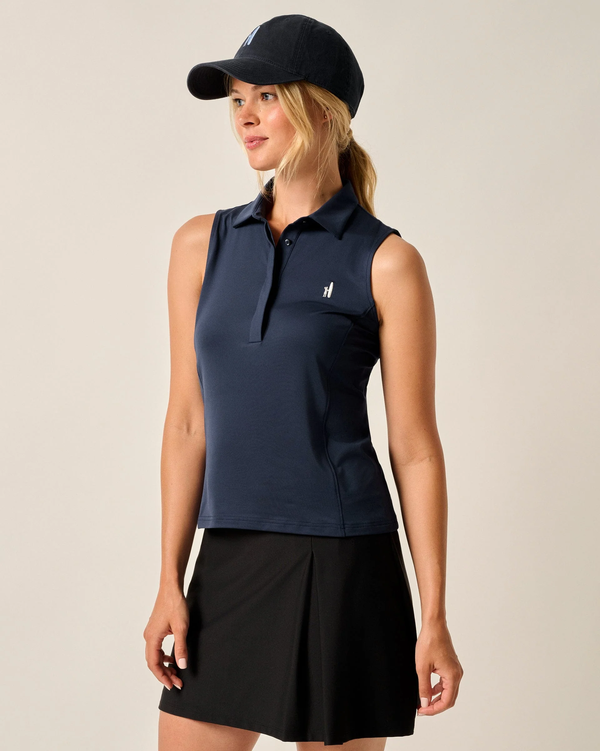 Kaylee Performance Sleeveless Polo