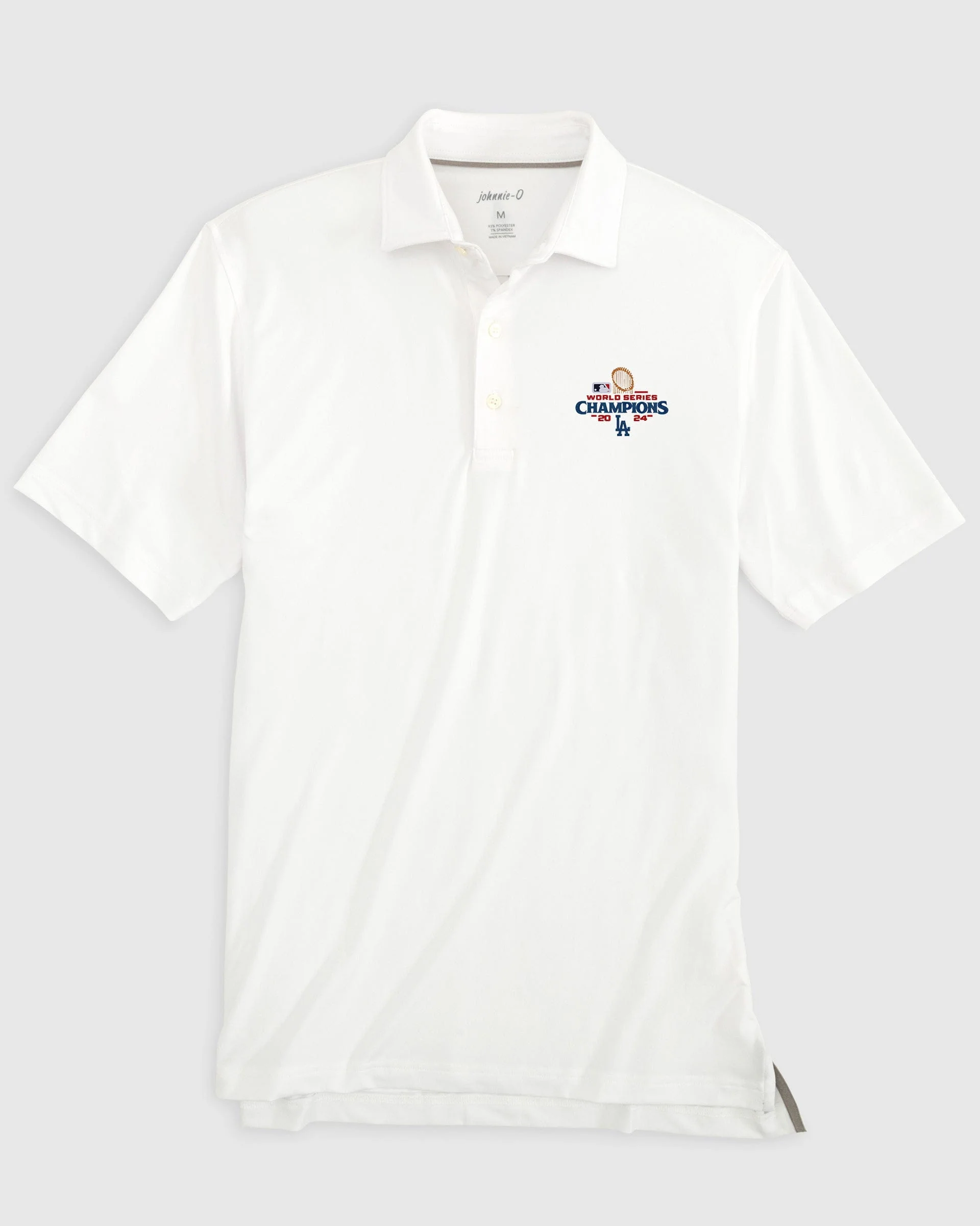 Los Angeles Dodgers Birdie Performance Jersey Polo - 2024 World Series Champions Logo