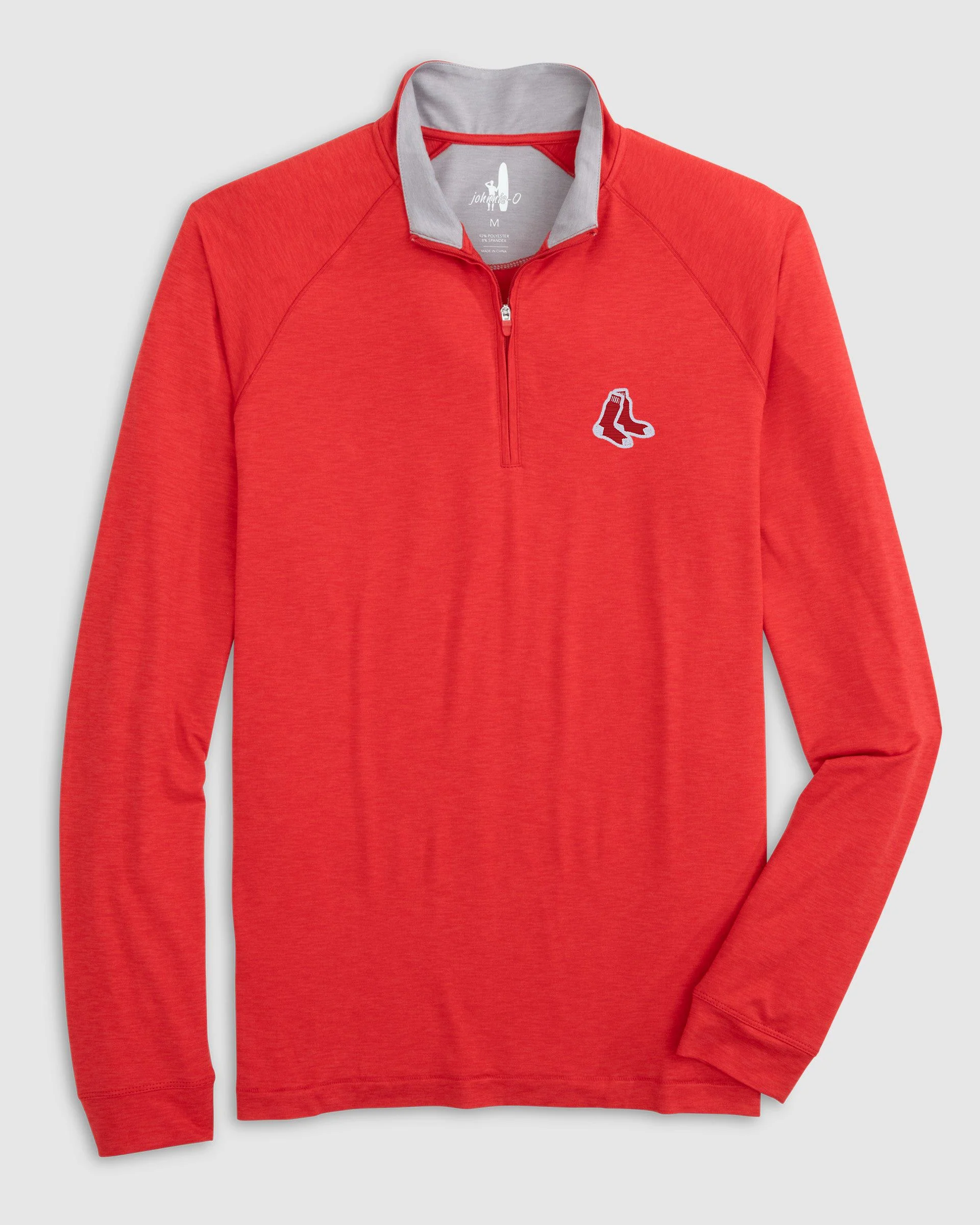 Boston Red Sox Freeborne Performance 1/4 Zip - Cooperstown Logo