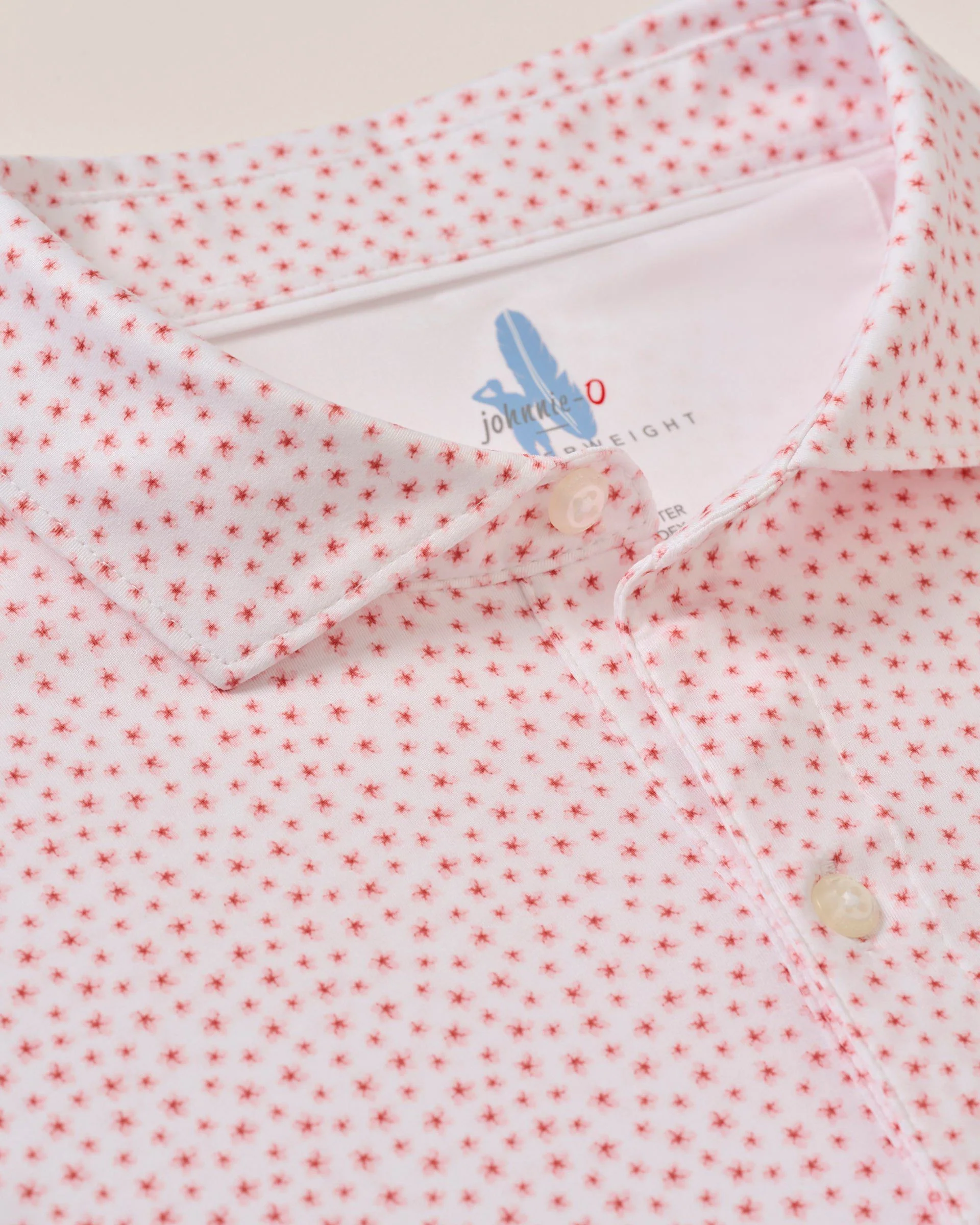 Featherweight Performance Polo - Plumeria