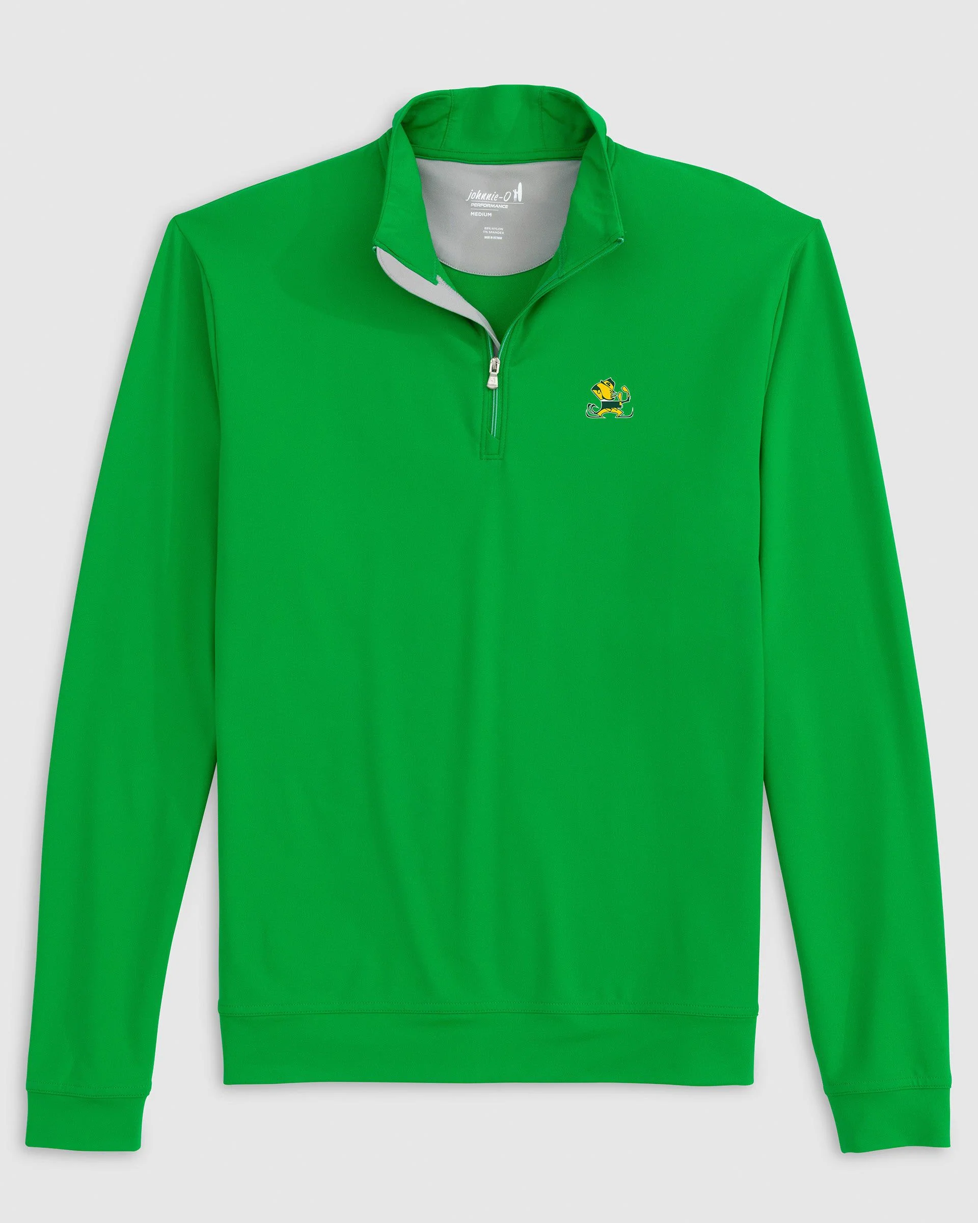 Notre Dame Motion Performance 1/4 Zip - Vintage Logo