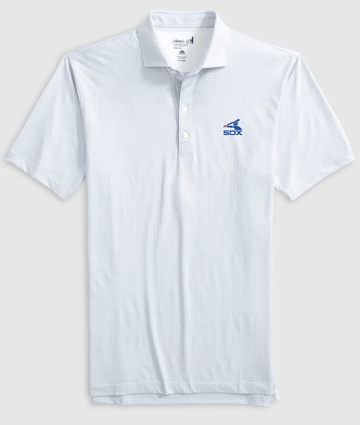 Chicago White Sox Slade Performance Jersey Printed Polo - Cooperstown Logo