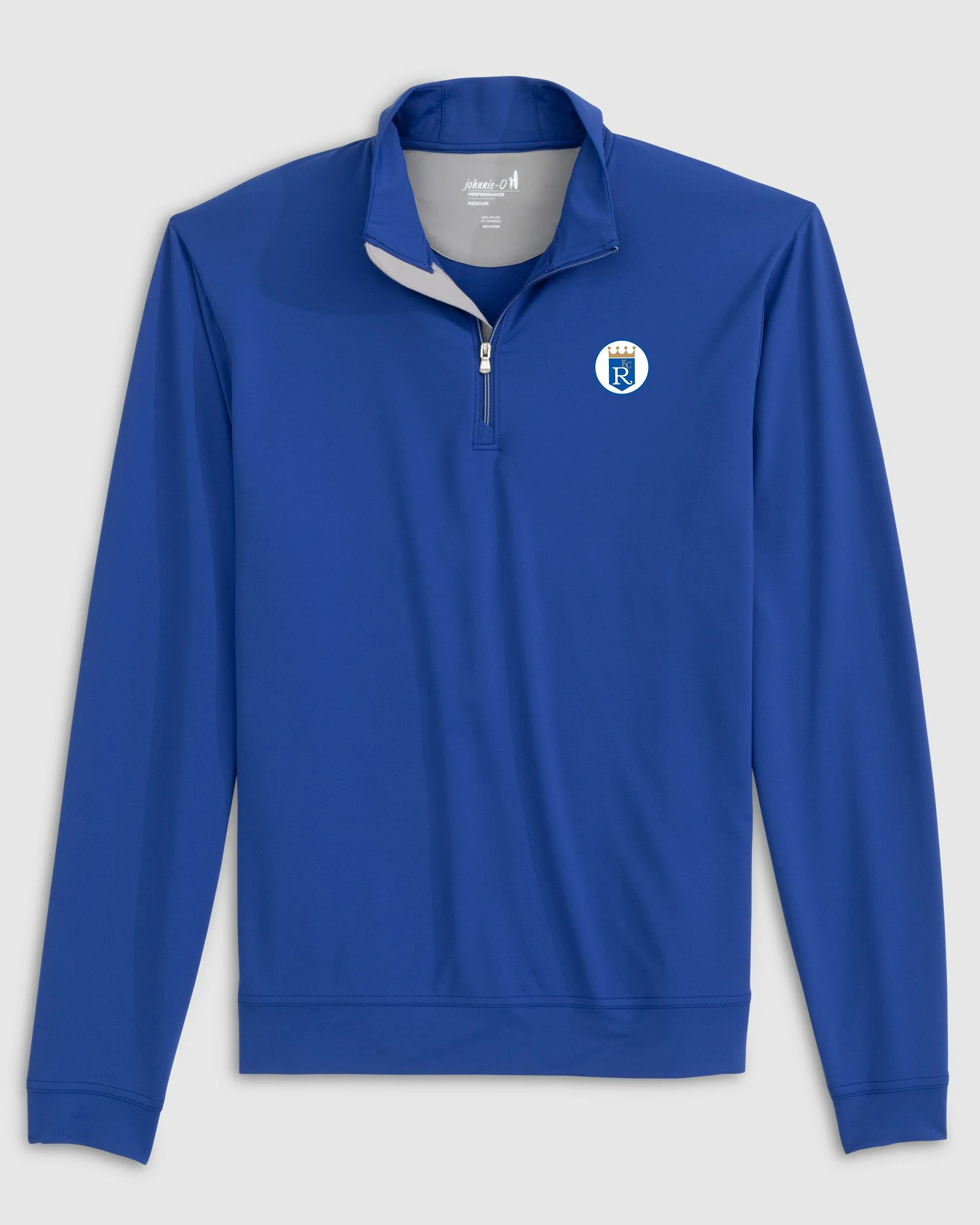 Kansas City Royals Motion Performance 1/4 Zip - Cooperstown Logo