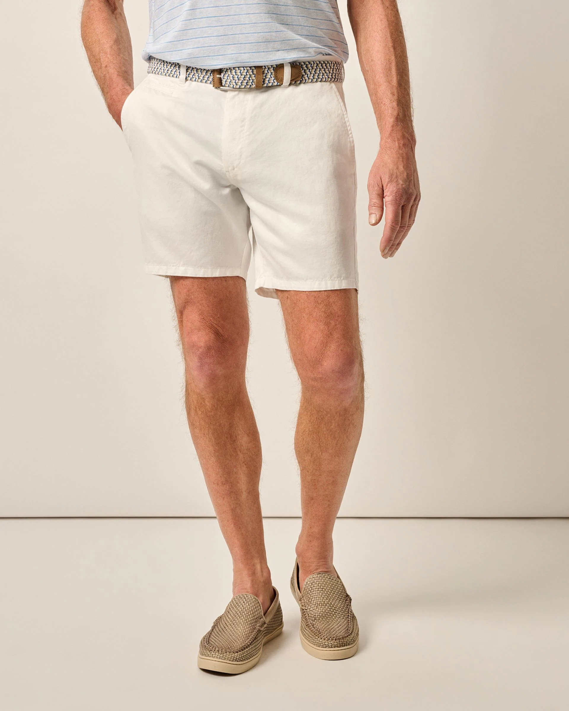 Melrose Cotton Linen Shorts