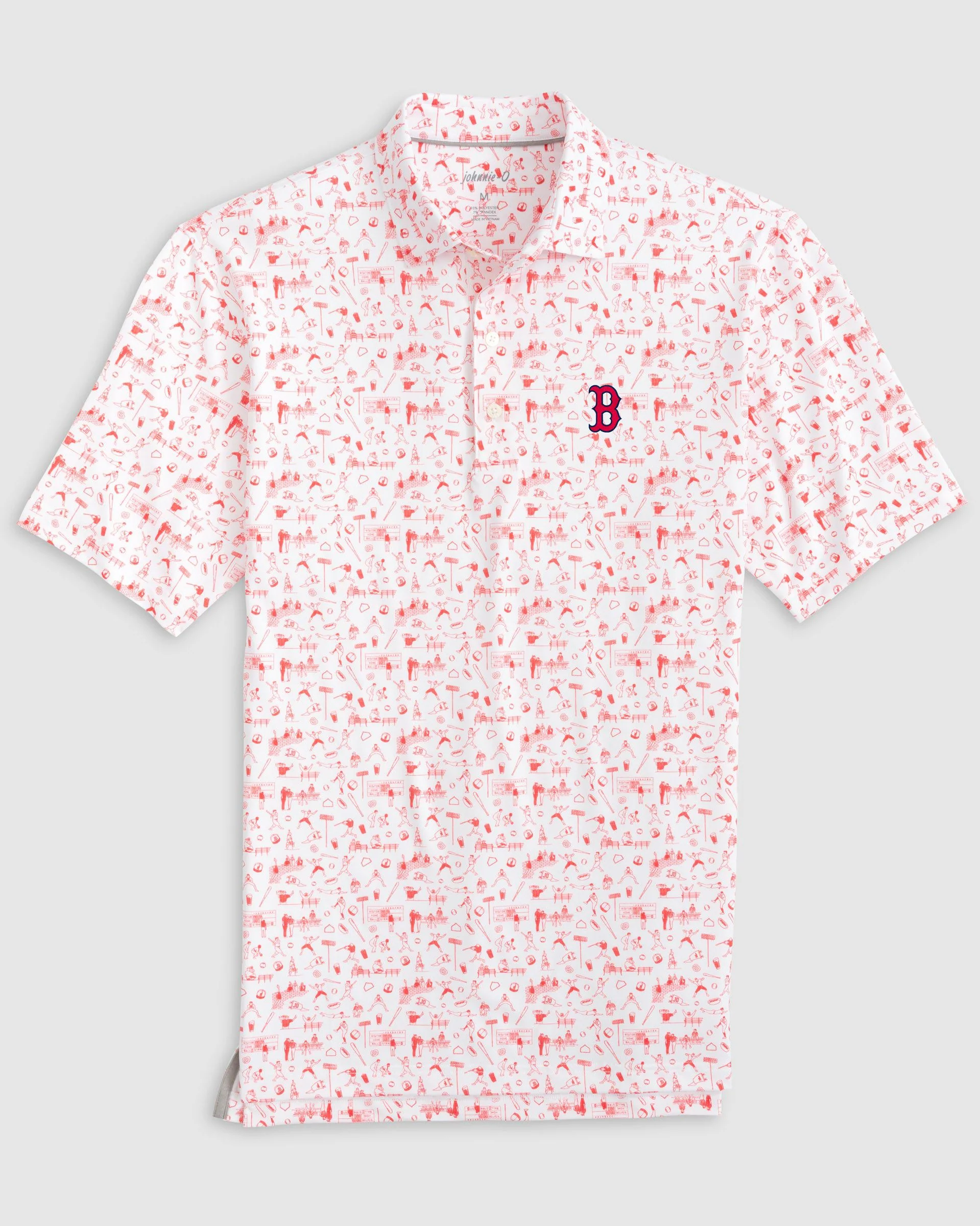 Boston Red Sox Ballpark Jersey Performance Polo