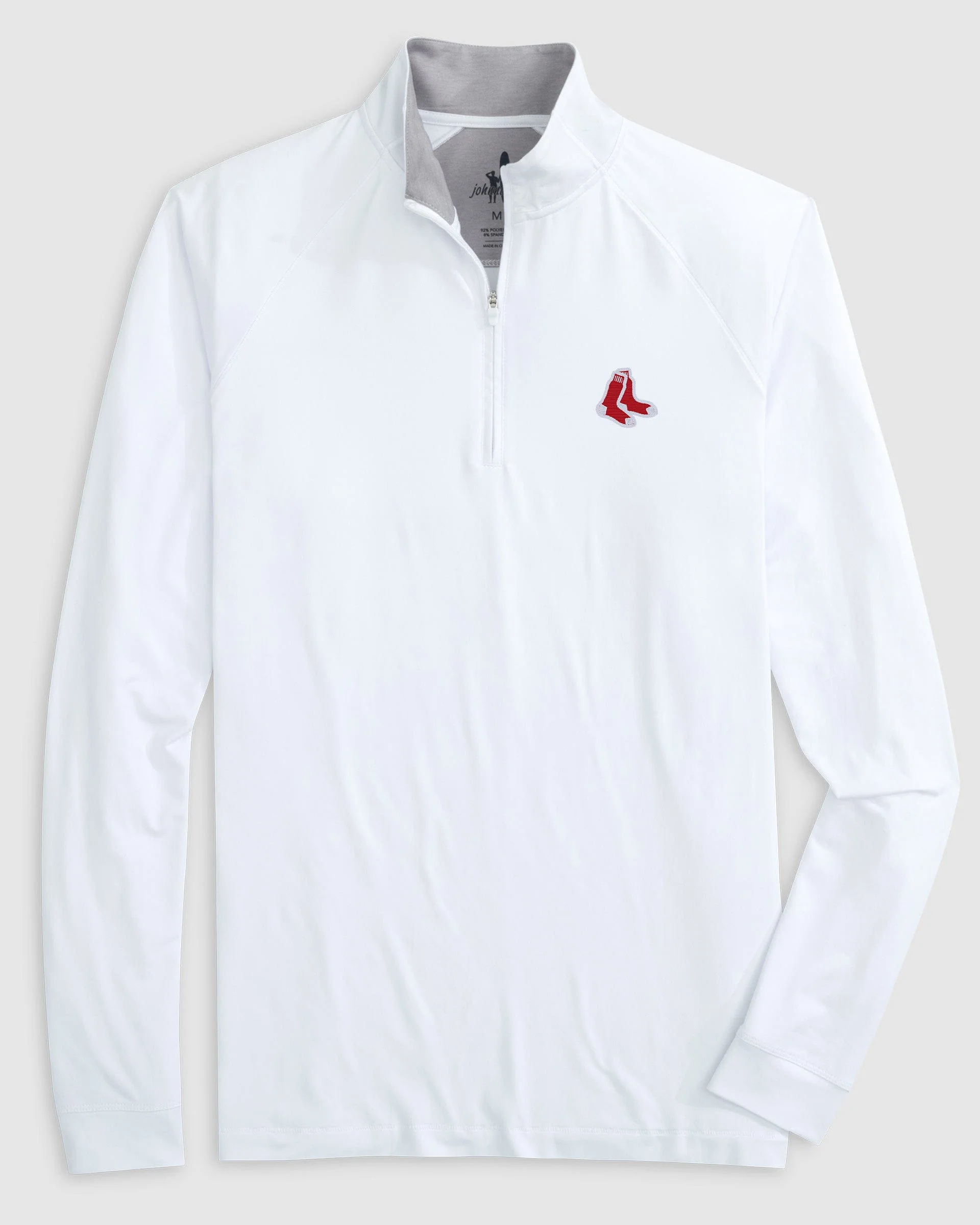 Boston Red Sox Freeborne Performance 1/4 Zip - Cooperstown Logo