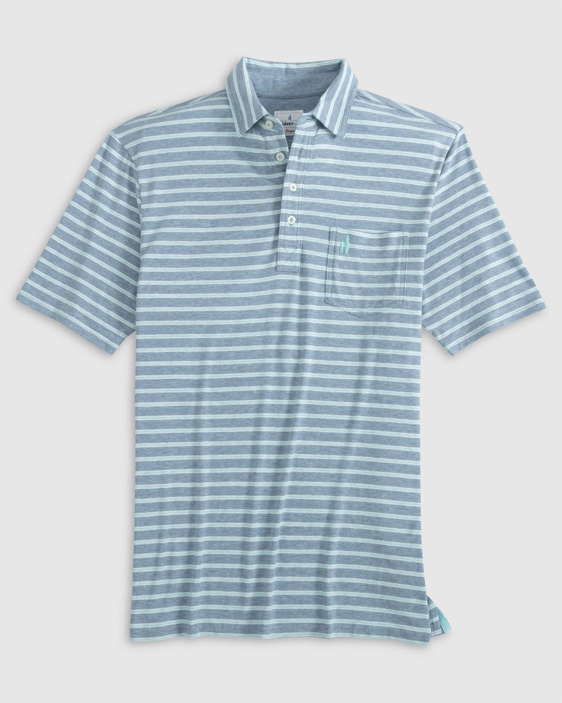 Original 4-Button Polo - Matthis Stripe