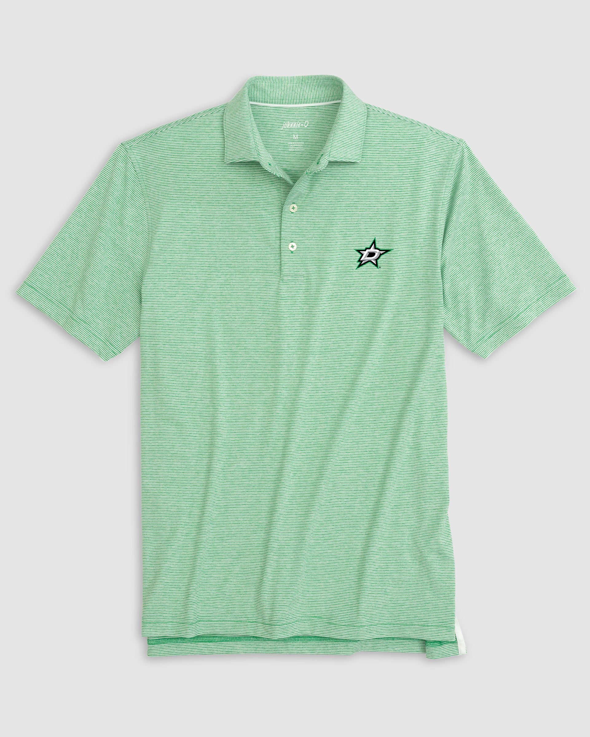 Dallas Stars Lyndonn Striped Jersey Performance Polo