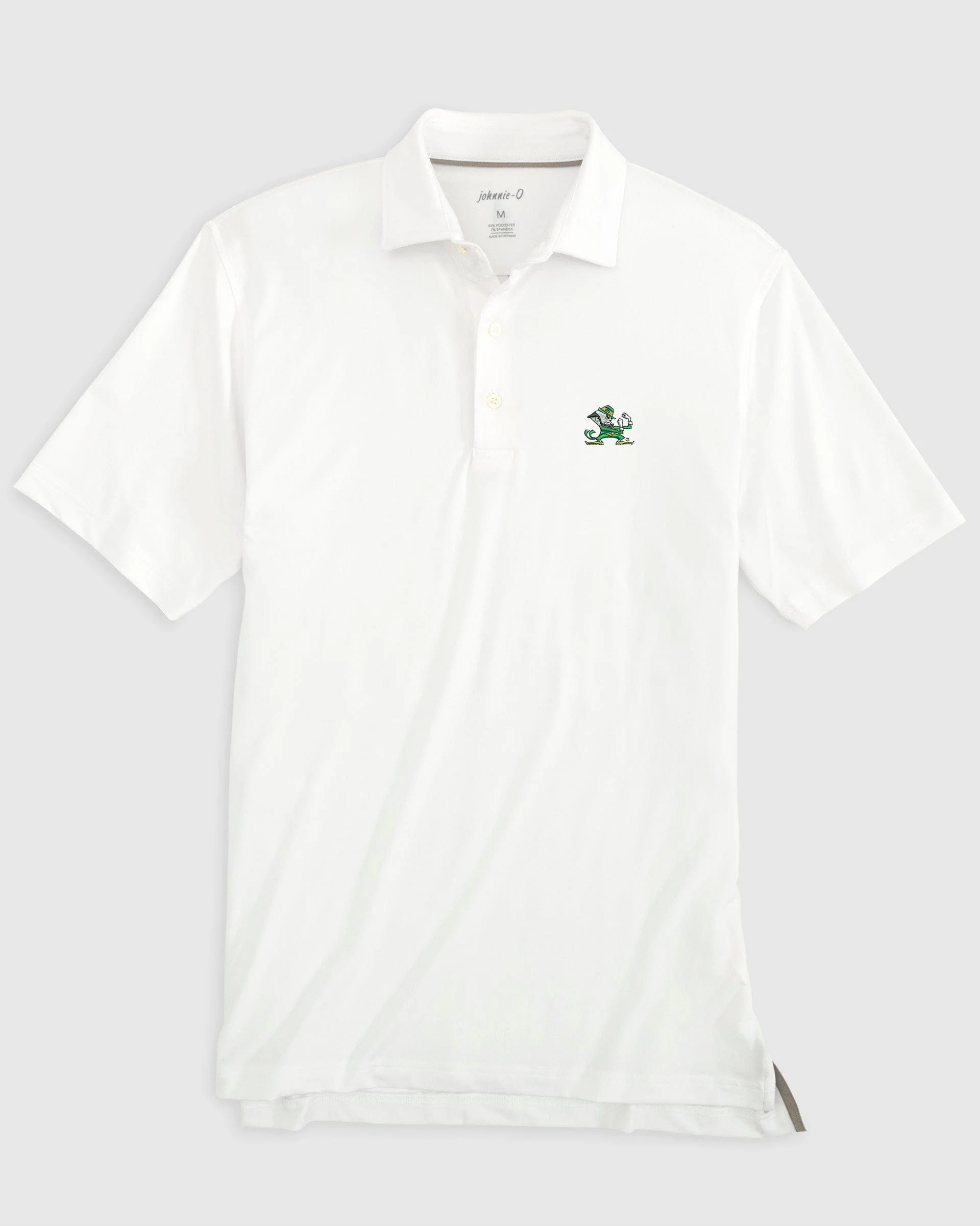 Notre Dame Birdie Jersey Performance Polo - Leprechaun Logo