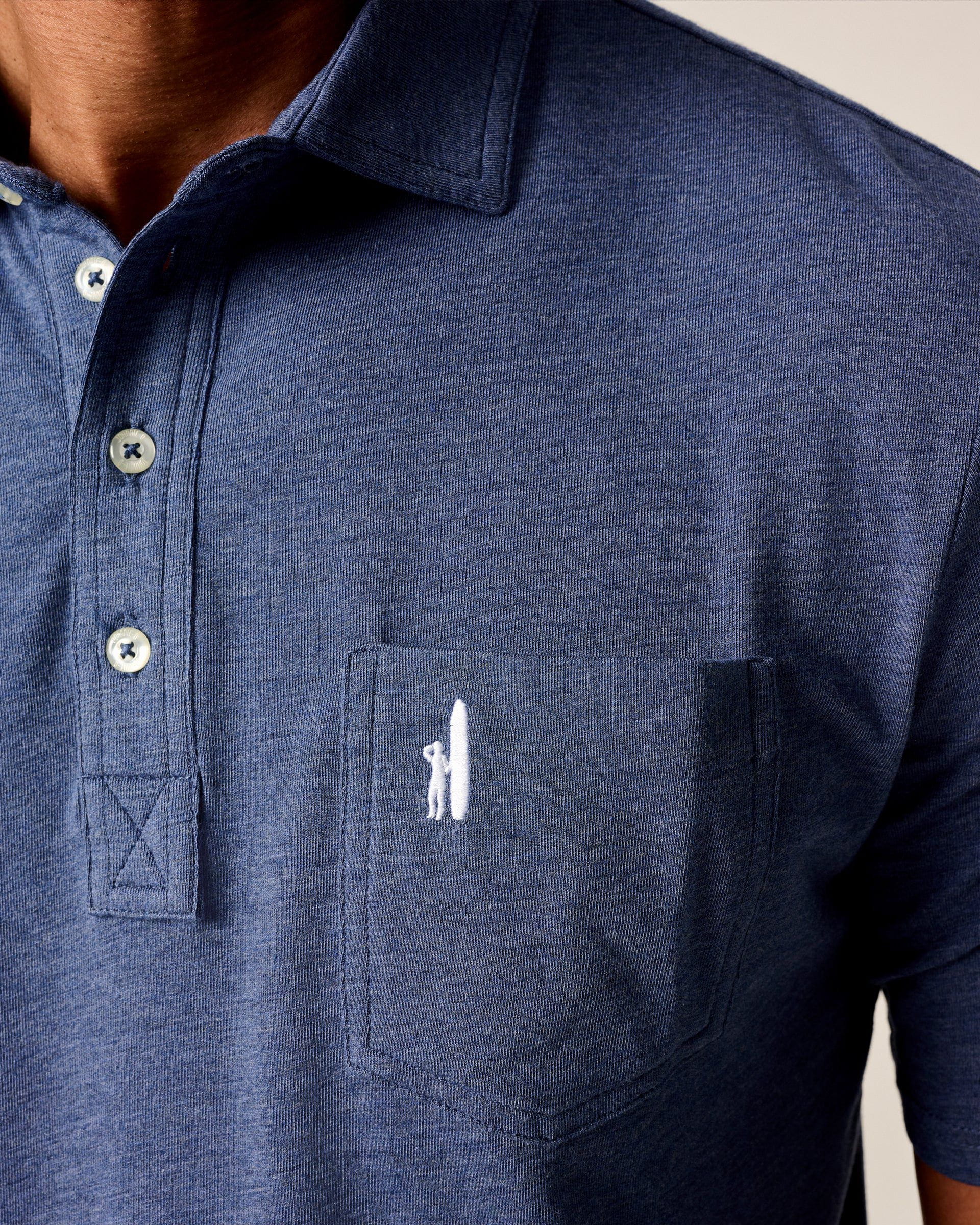 Original 4-Button Polo - Heathered 2.0