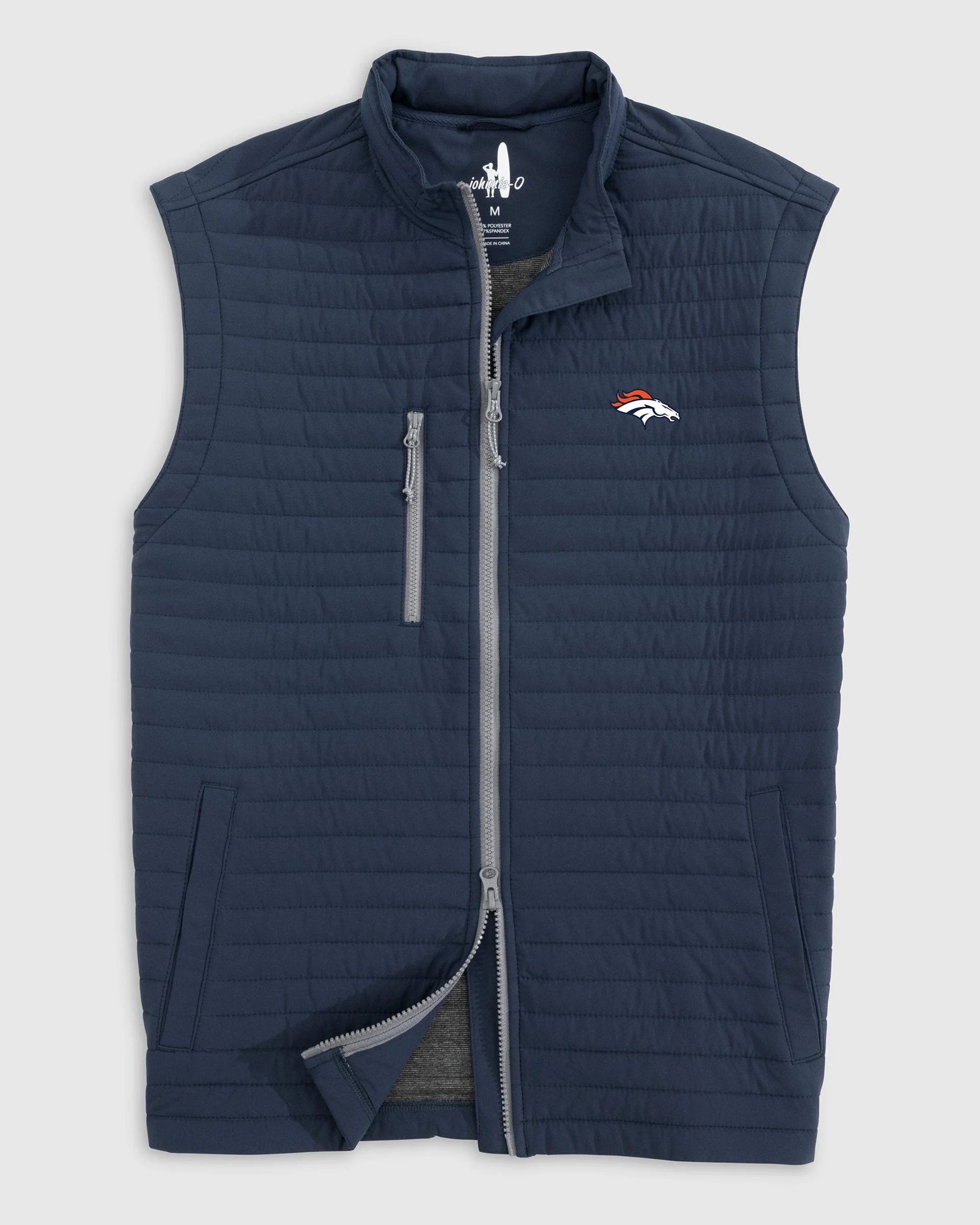 Denver Broncos Crosswind Quilted Performance Vest