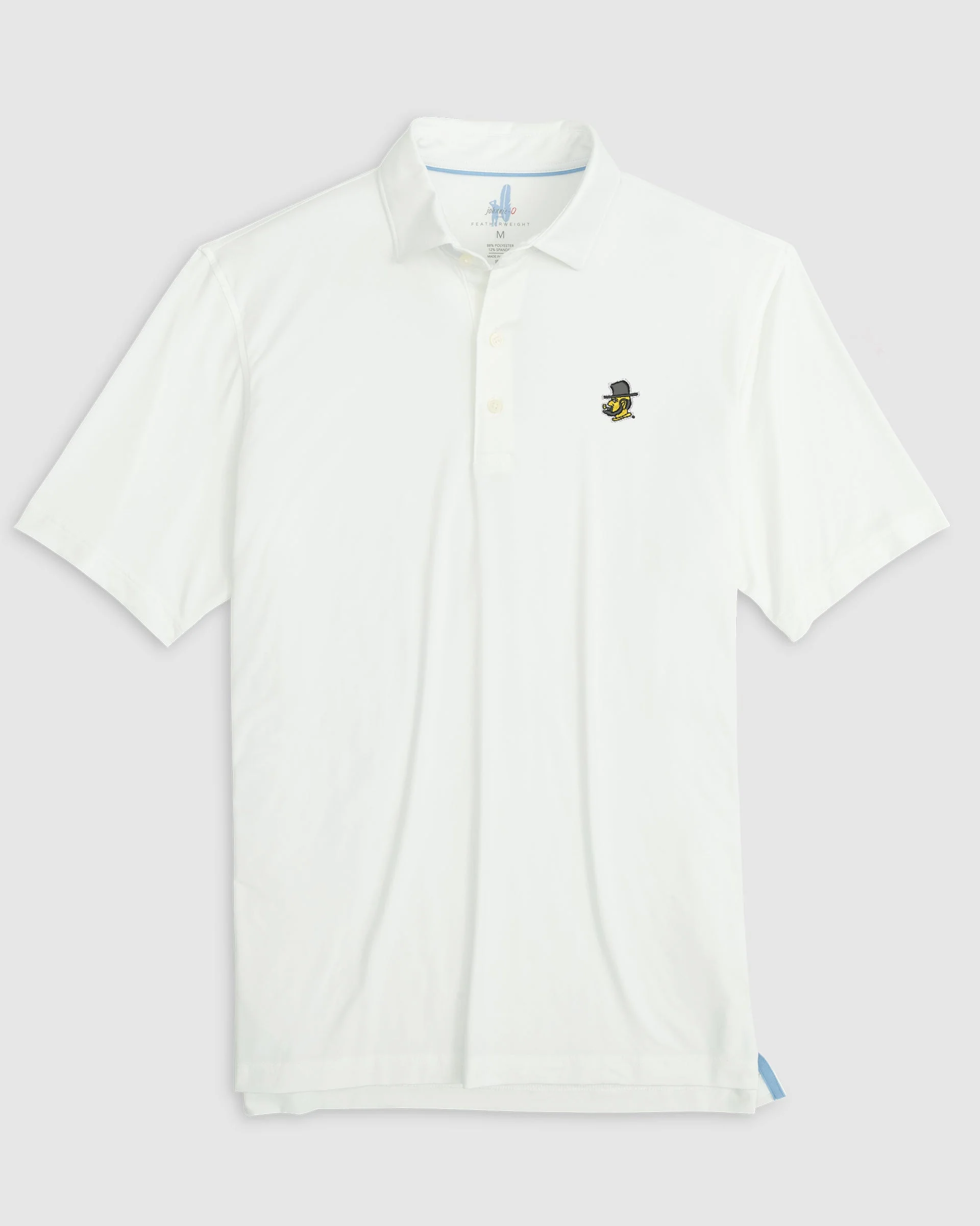 App State Huronn Featherweight Performance Polo - Yosef Logo