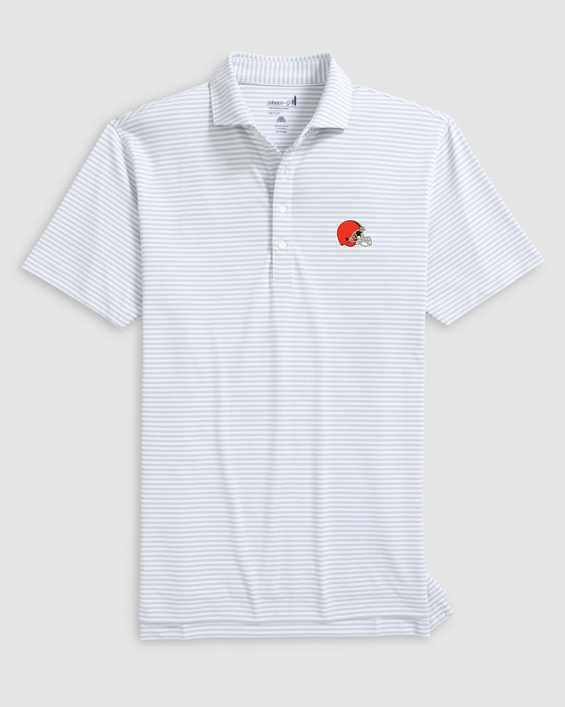 Cleveland Browns Stetsons Performance Mesh Polo