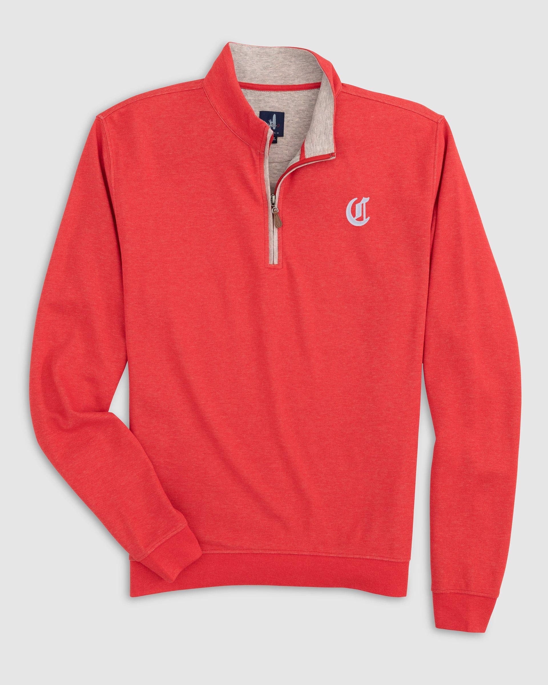 Cincinnati Reds Sully 1/4 Zip - Cooperstown Logo