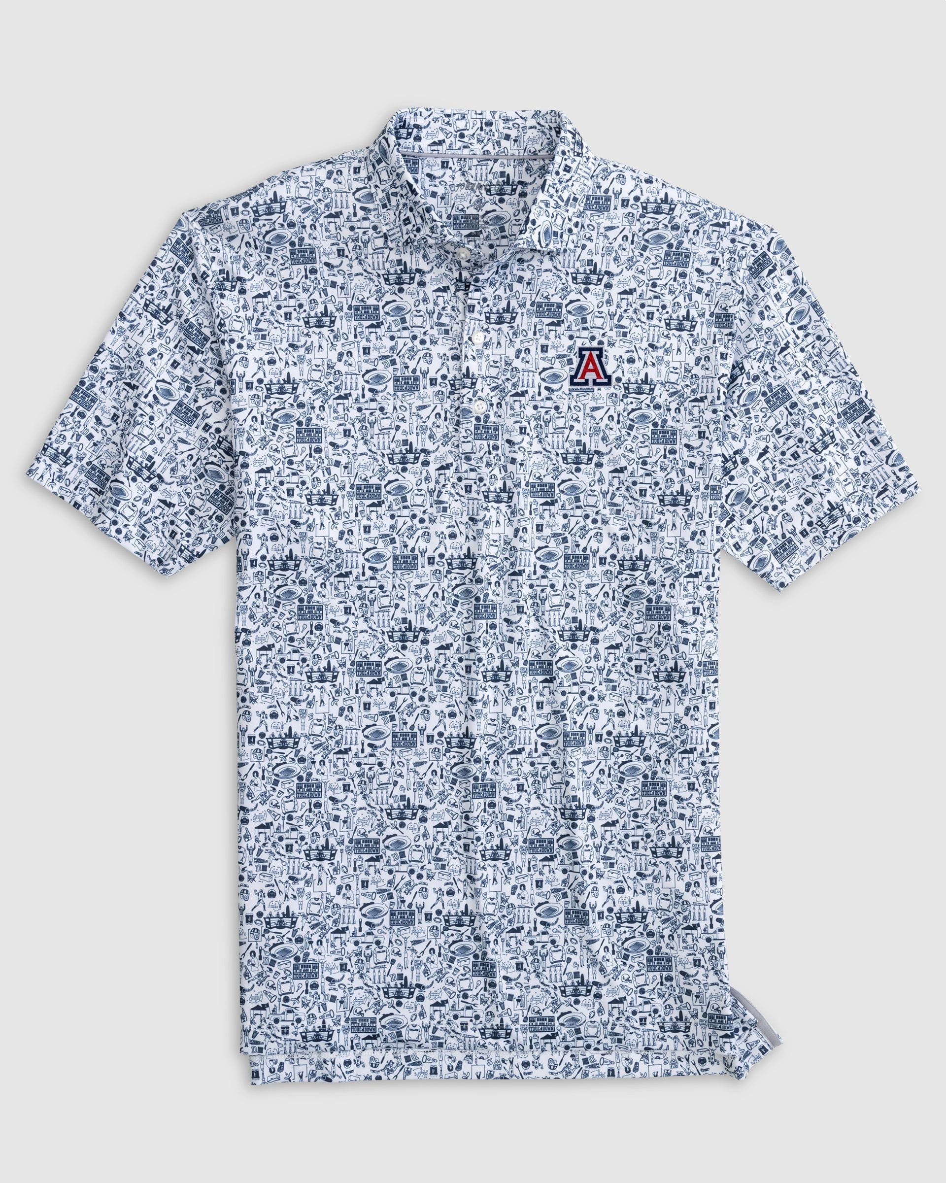Arizona Tailgater 2.0 Printed Jersey Performance Polo