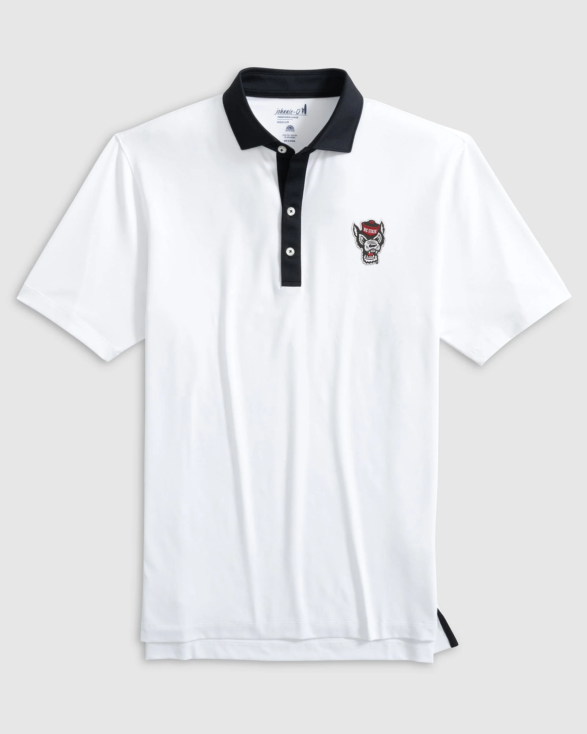 NC State Ramos Performance Jersey Polo - Wolf Logo