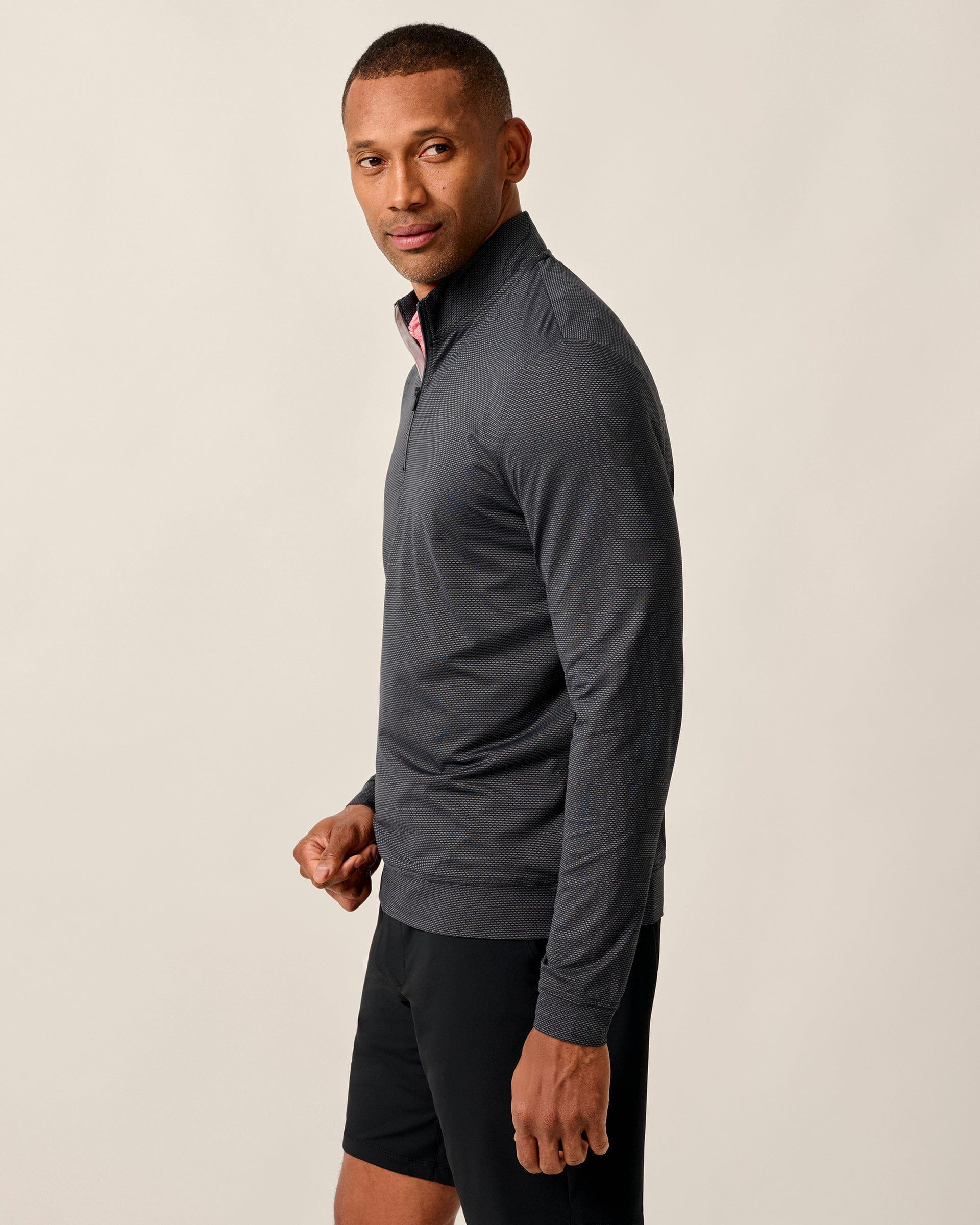 Jamie Jacquard Stretch 1/4-Zip Pullover