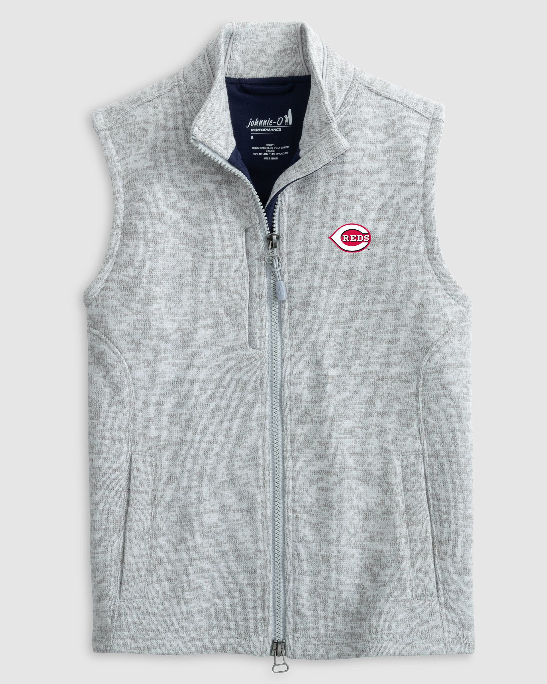 Cincinnati Reds Denalis Jr. Performance Fleece Vest